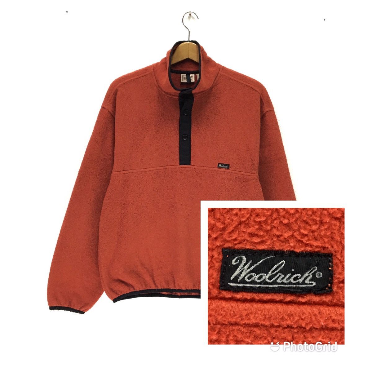 Woolrich Woolen Mills Woolrich Orange Fleece Size M / US 6-8 / IT 42-44 - 1 Thumbnail