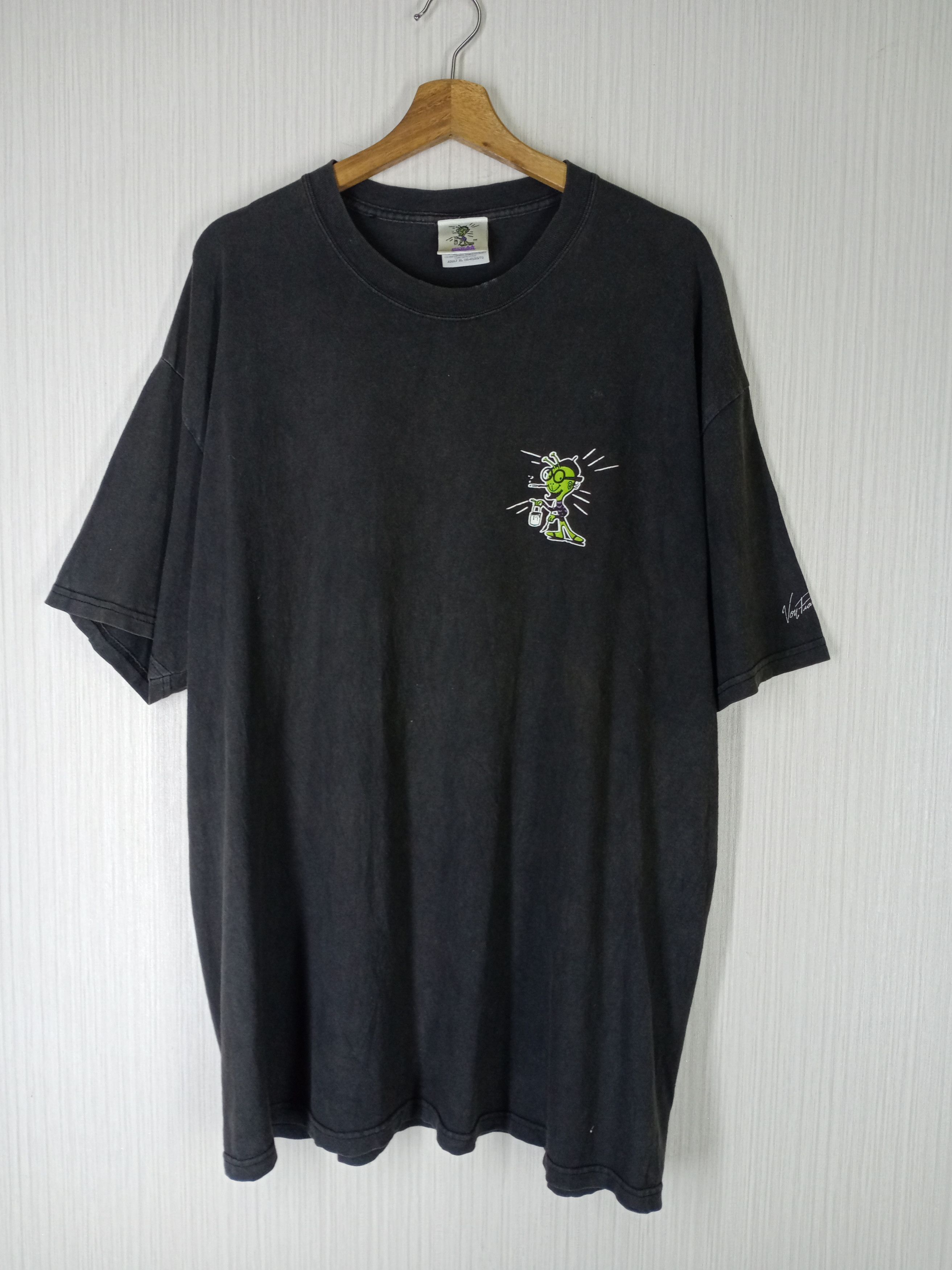 Other Rare Vintage 90s Von Franco/SPACENIK Von Hutch T-shirt Size US XL / EU 56 / 4 - 3 Thumbnail