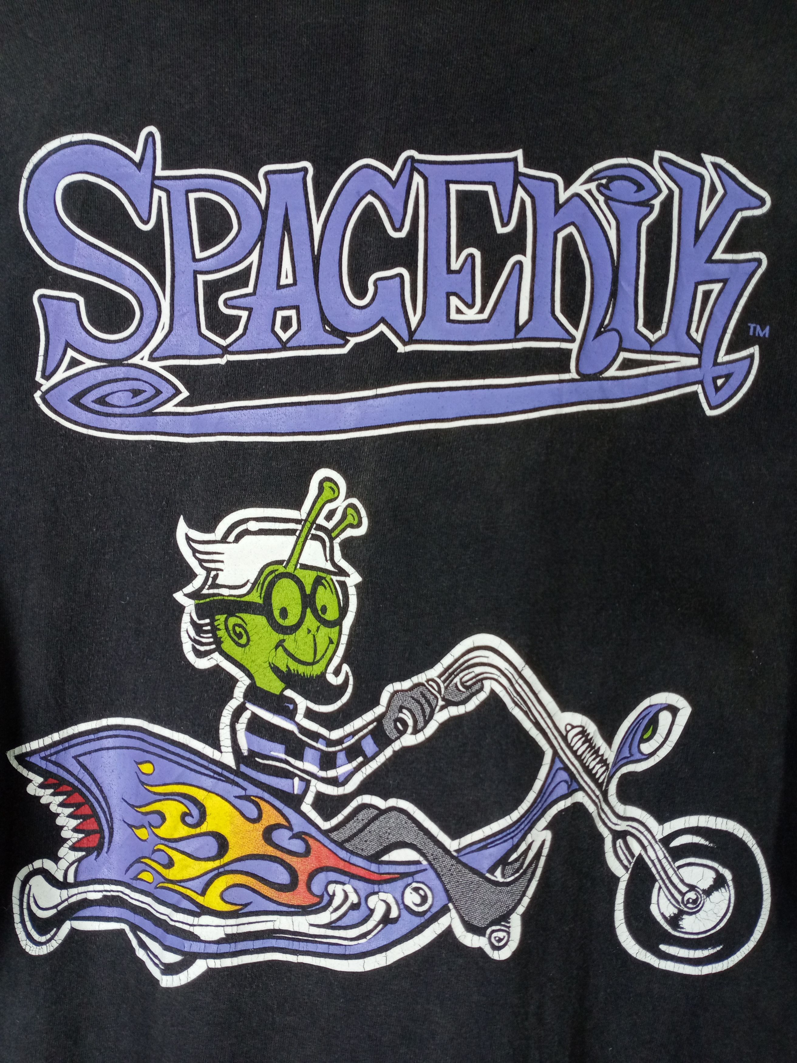Other Rare Vintage 90s Von Franco/SPACENIK Von Hutch T-shirt Size US XL / EU 56 / 4 - 9 Thumbnail