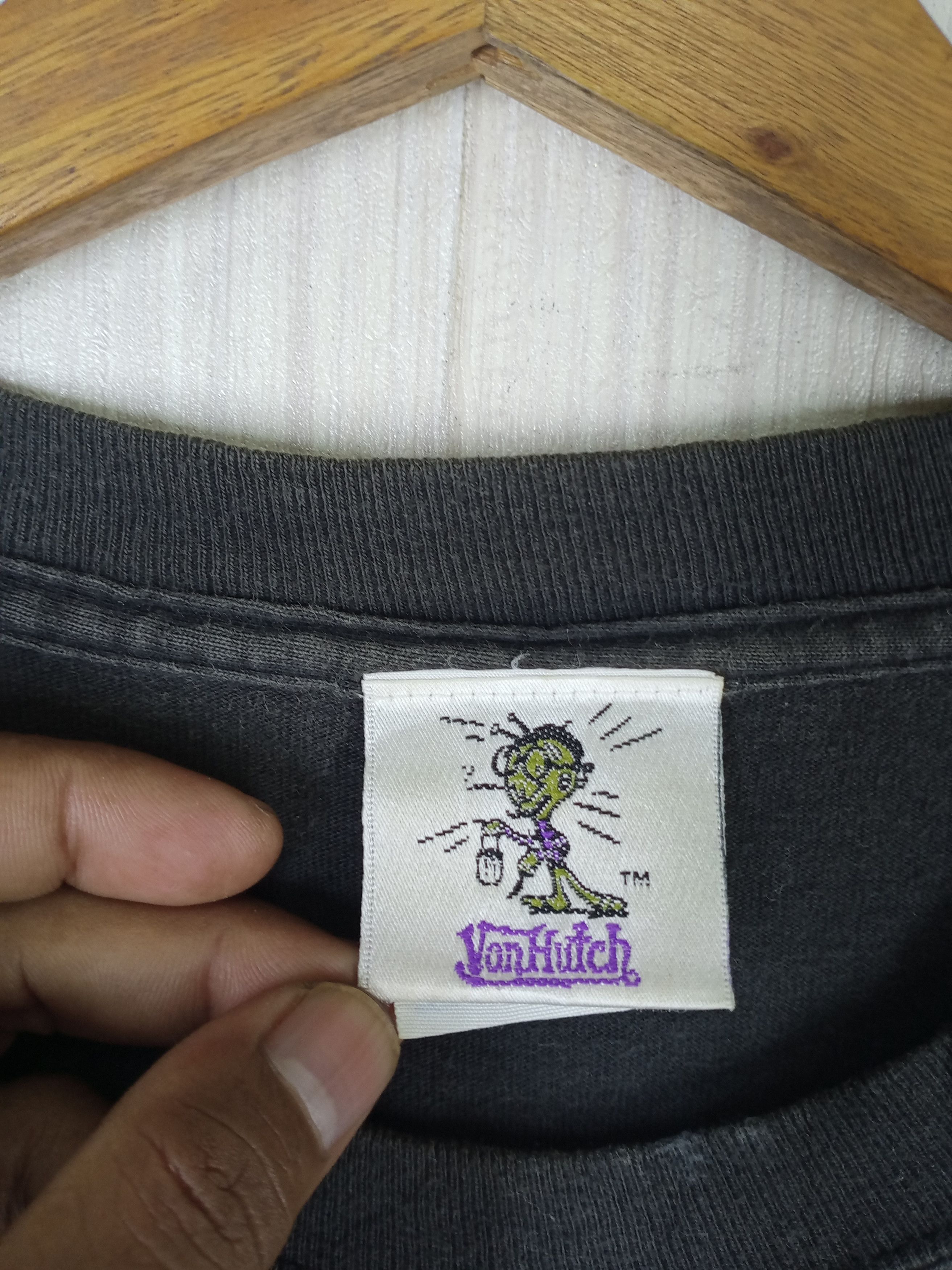 Other Rare Vintage 90s Von Franco/SPACENIK Von Hutch T-shirt Size US XL / EU 56 / 4 - 6 Thumbnail