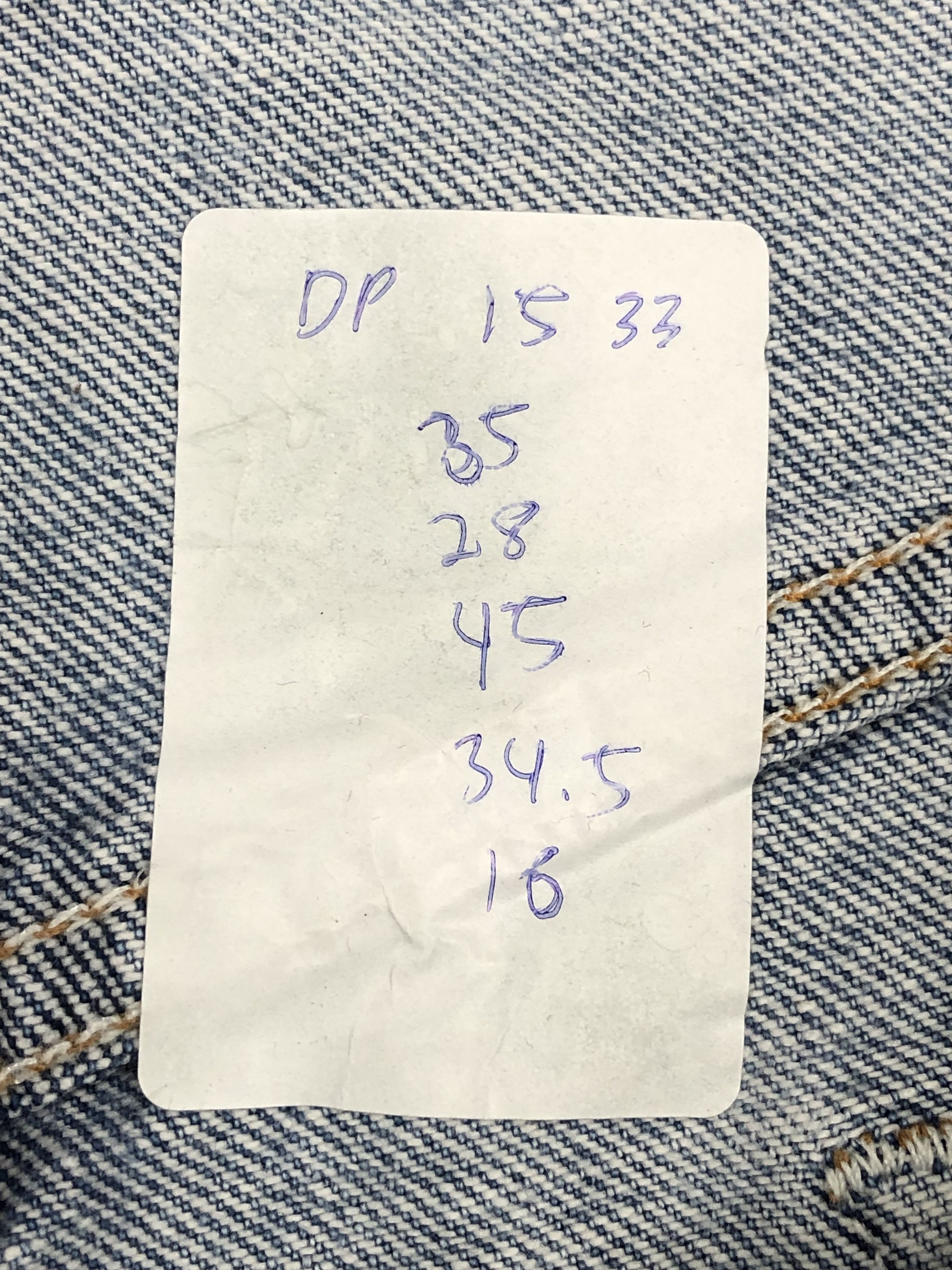 Levi's Vintage 90s Levis 550 Light Blue Jeans DP1533 Size US 35 - 14 Thumbnail