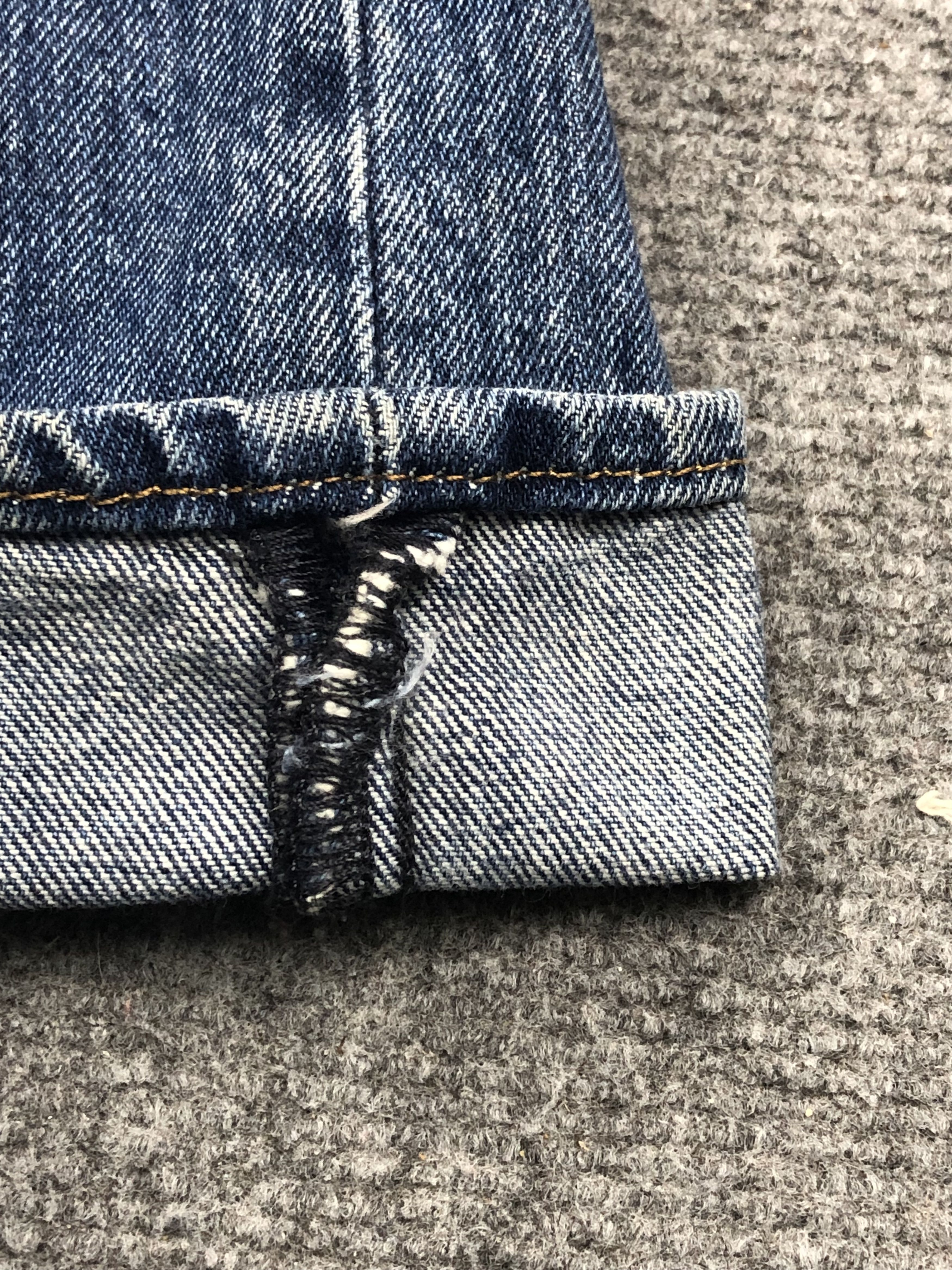 Levi's Vintage Levis 501 Blue Denim Jeans DP1532 Size US 44 / EU 60 - 9 Thumbnail