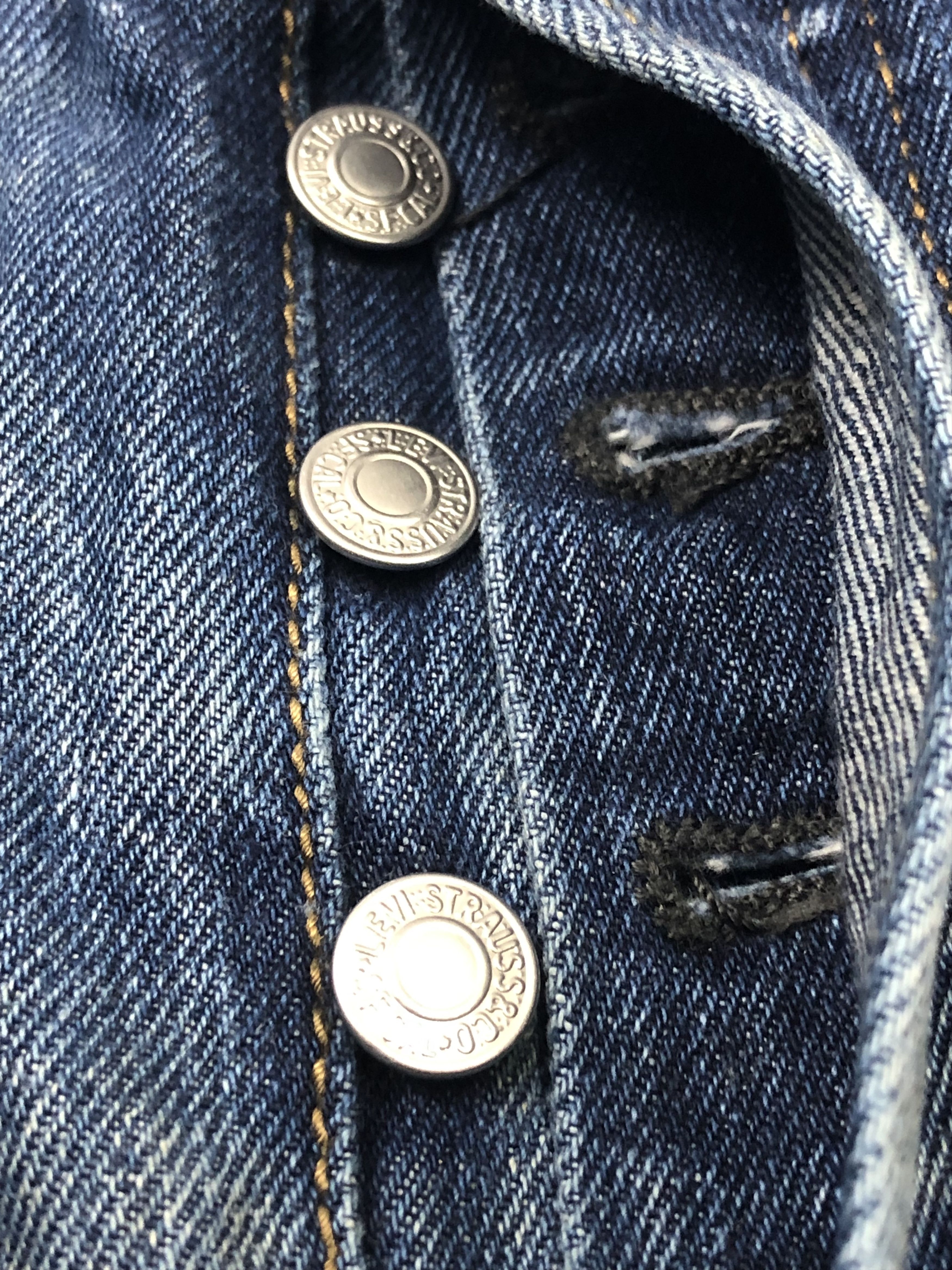 Levi's Vintage Levis 501 Blue Denim Jeans DP1532 Size US 44 / EU 60 - 11 Thumbnail