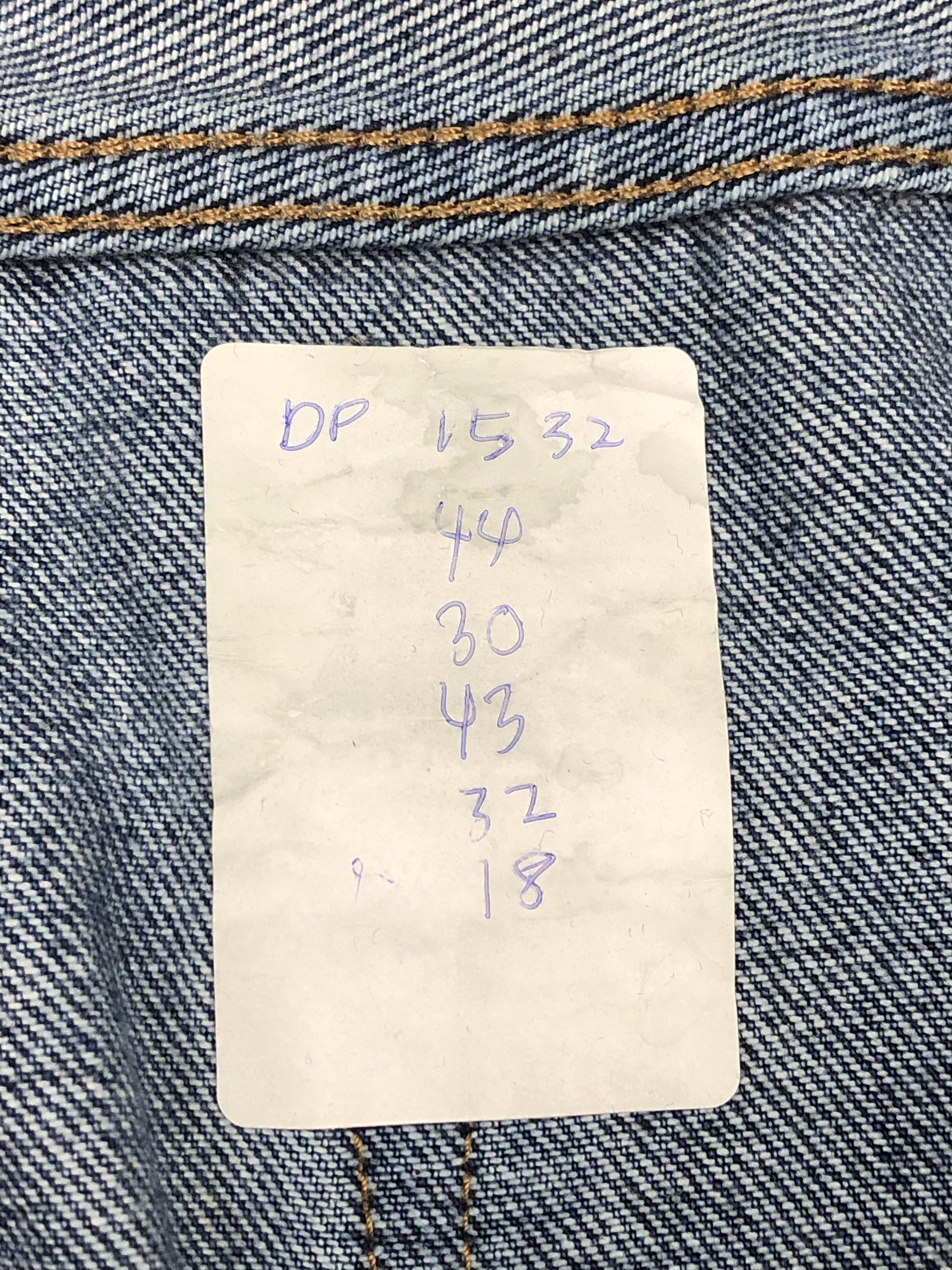 Levi's Vintage Levis 501 Blue Denim Jeans DP1532 Size US 44 / EU 60 - 13 Thumbnail