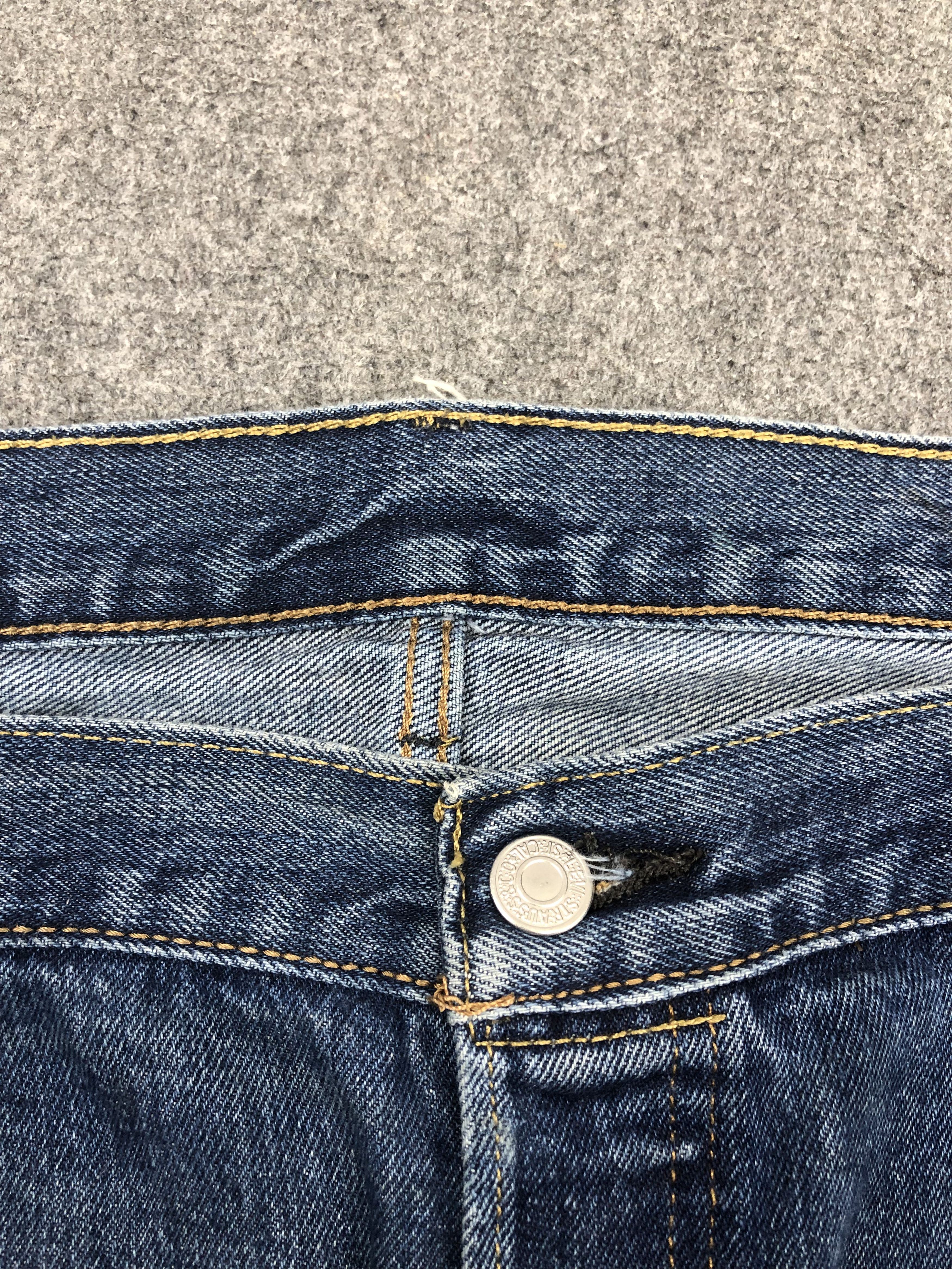 Levi's Vintage Levis 501 Blue Denim Jeans DP1532 Size US 44 / EU 60 - 10 Thumbnail