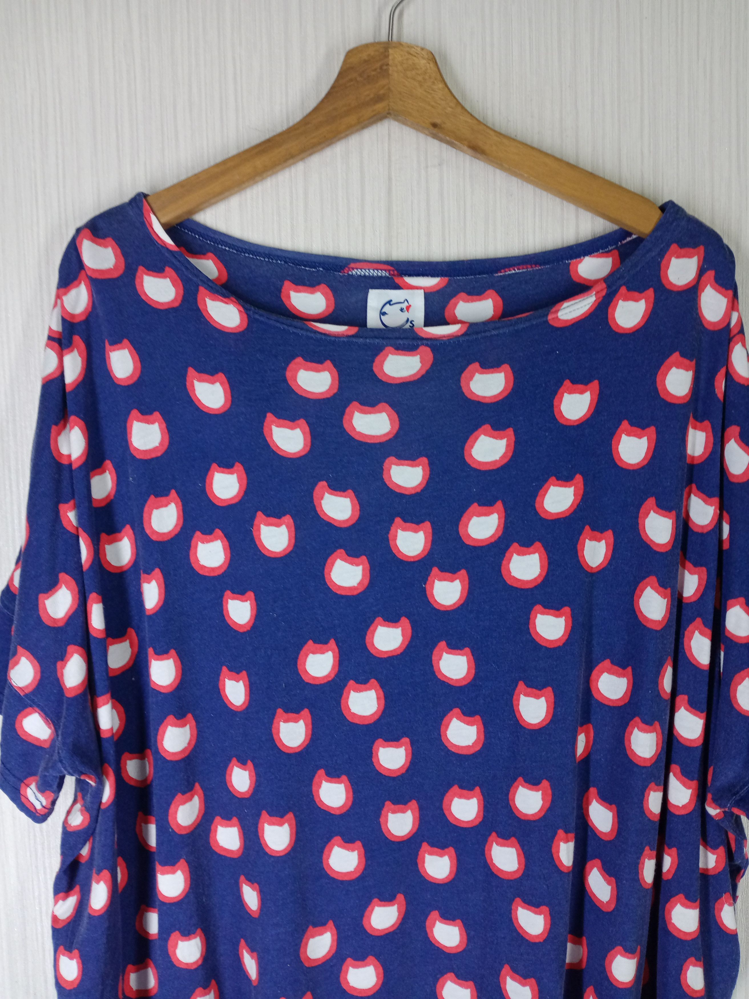 Issey Miyake × Japanese Brand × Tsumori Chisato Rare Vintage Issey Miyake Tsumori Chisato Fullprint Tee Size L / US 10 / IT 46 - 3 Thumbnail