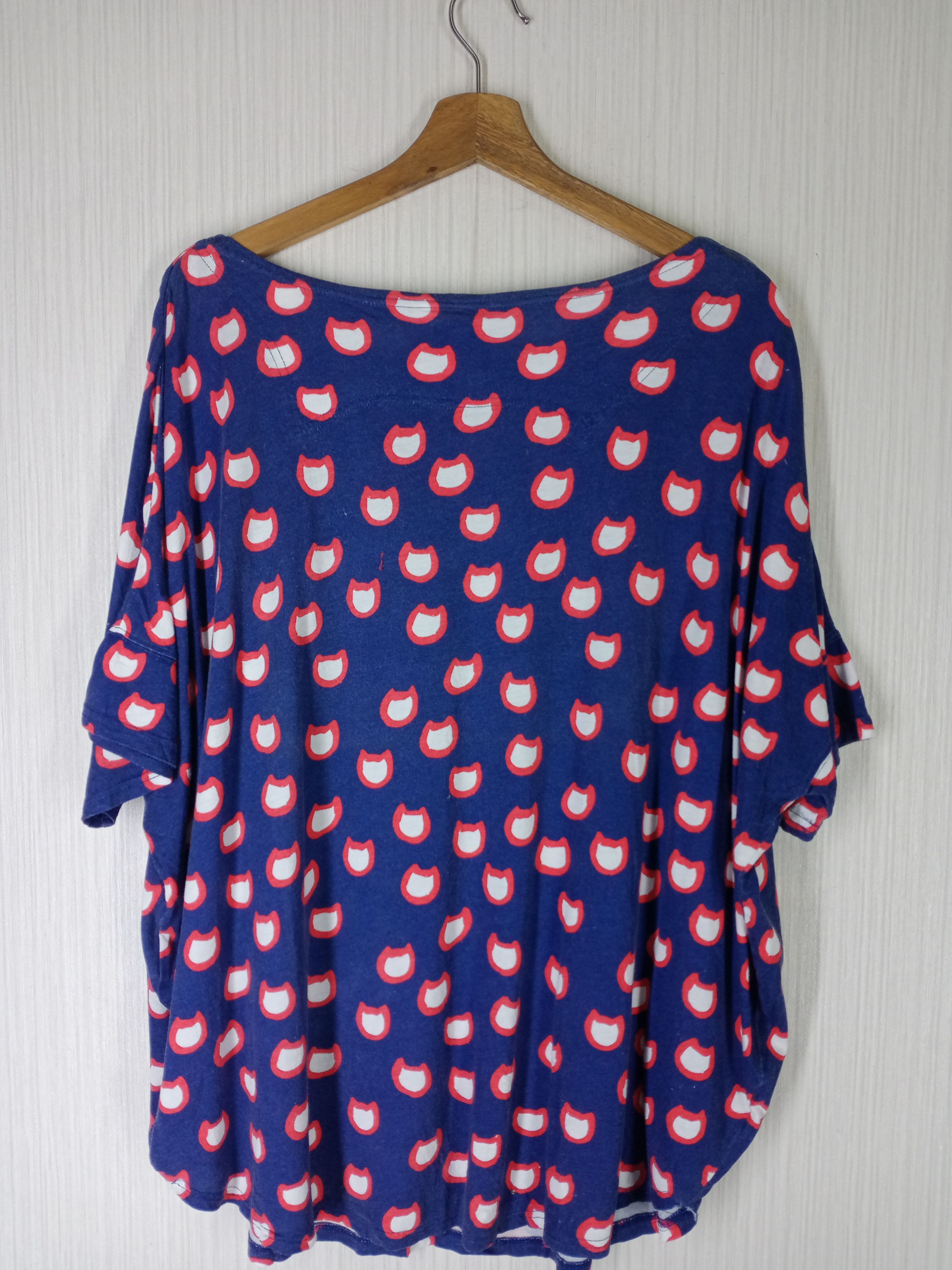 Issey Miyake × Japanese Brand × Tsumori Chisato Rare Vintage Issey Miyake Tsumori Chisato Fullprint Tee Size L / US 10 / IT 46 - 9 Thumbnail