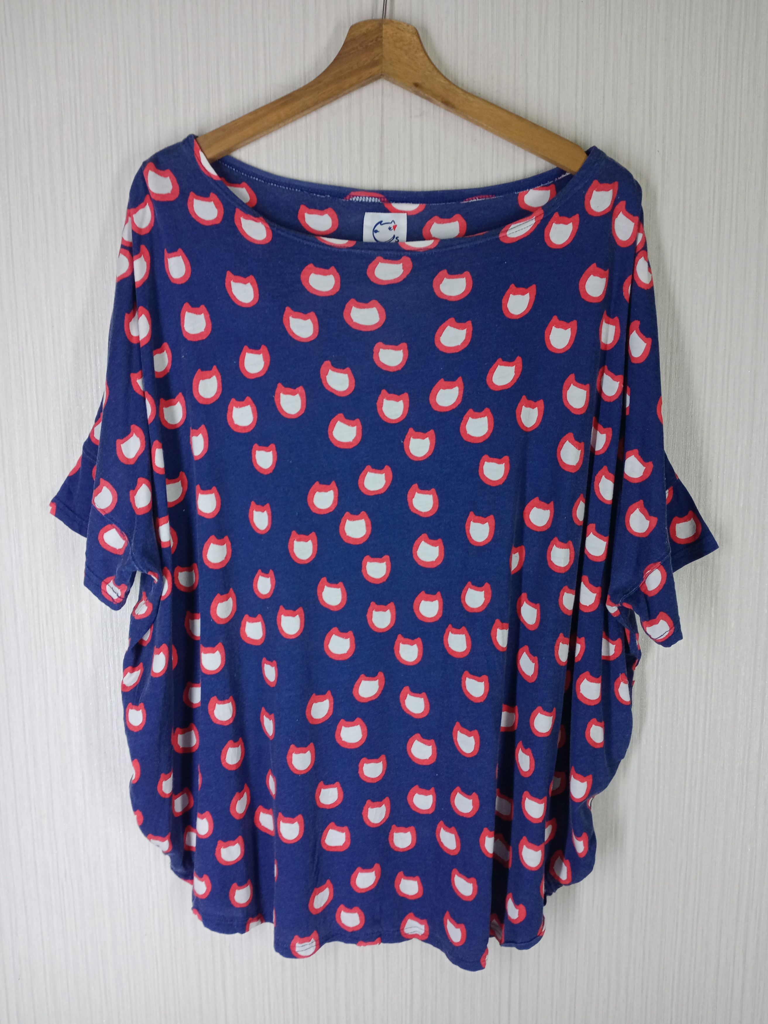 Issey Miyake × Japanese Brand × Tsumori Chisato Rare Vintage Issey Miyake Tsumori Chisato Fullprint Tee Size L / US 10 / IT 46 - 1 Thumbnail