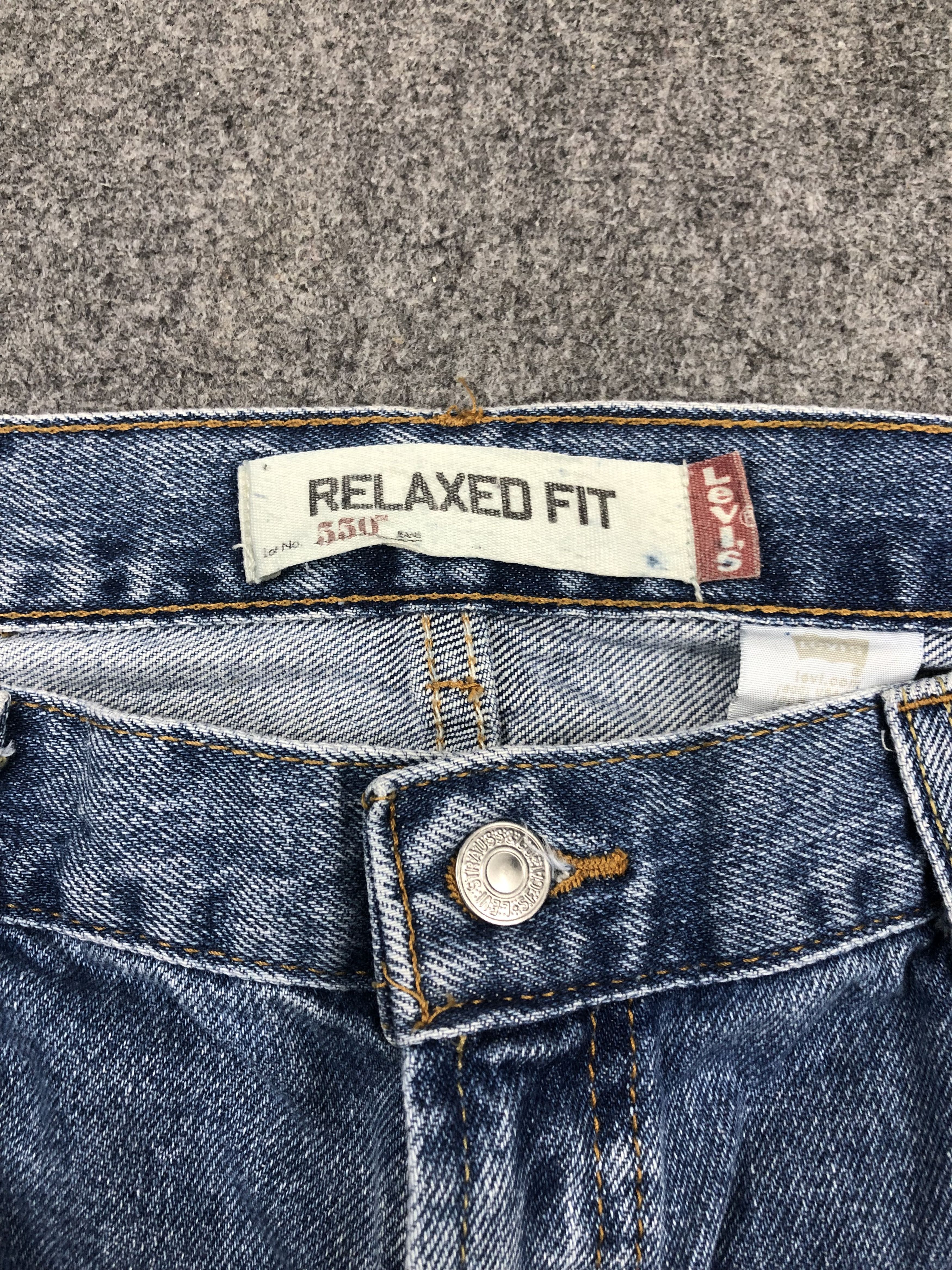 Levi's Vintage Levis 550 Denim DP1528 Size US 37 - 10 Thumbnail