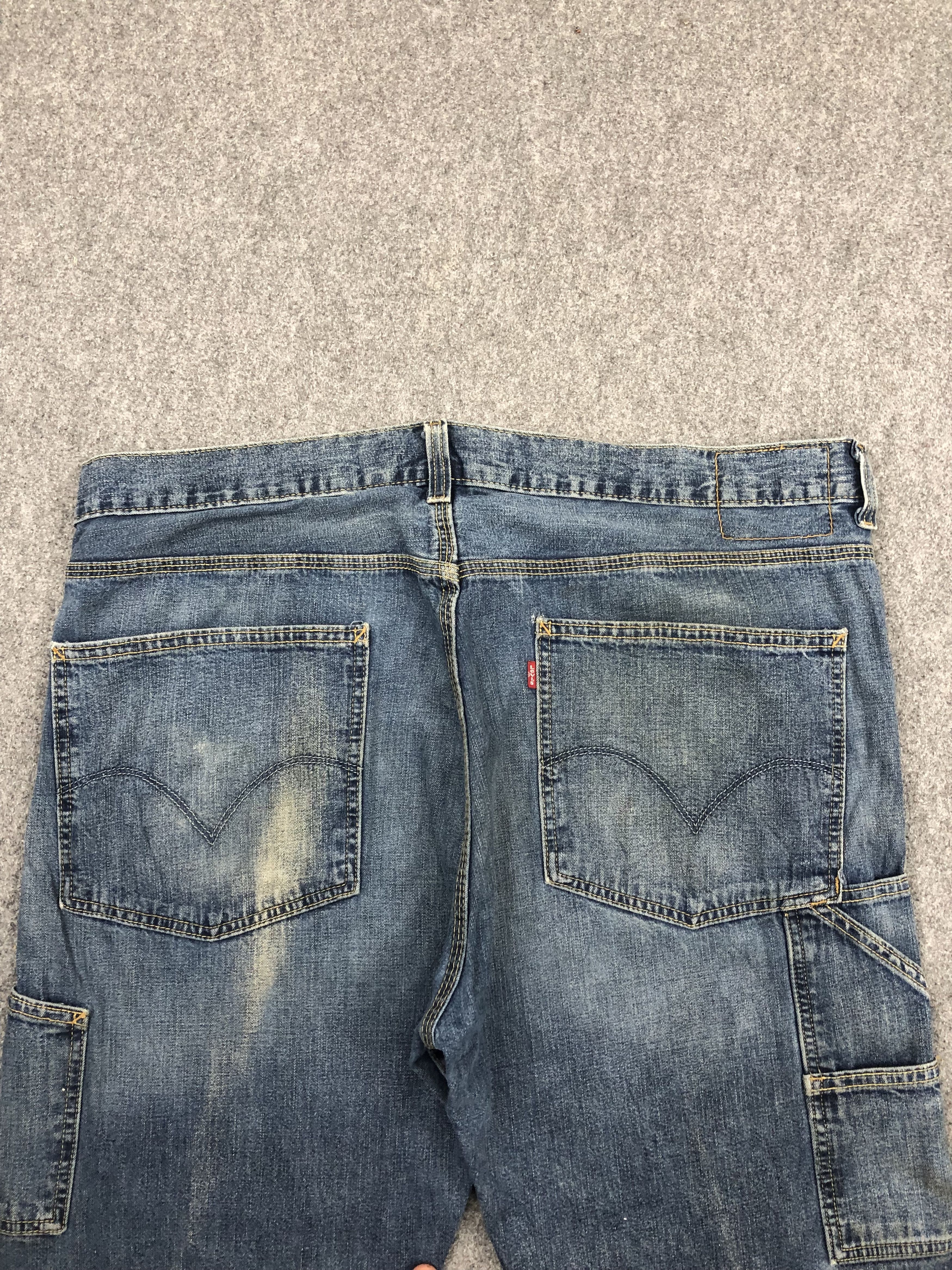 Levi's Vintage Levis Carpenter Faded Jeans DP1526 Size US 42 / EU 58 - 4 Thumbnail
