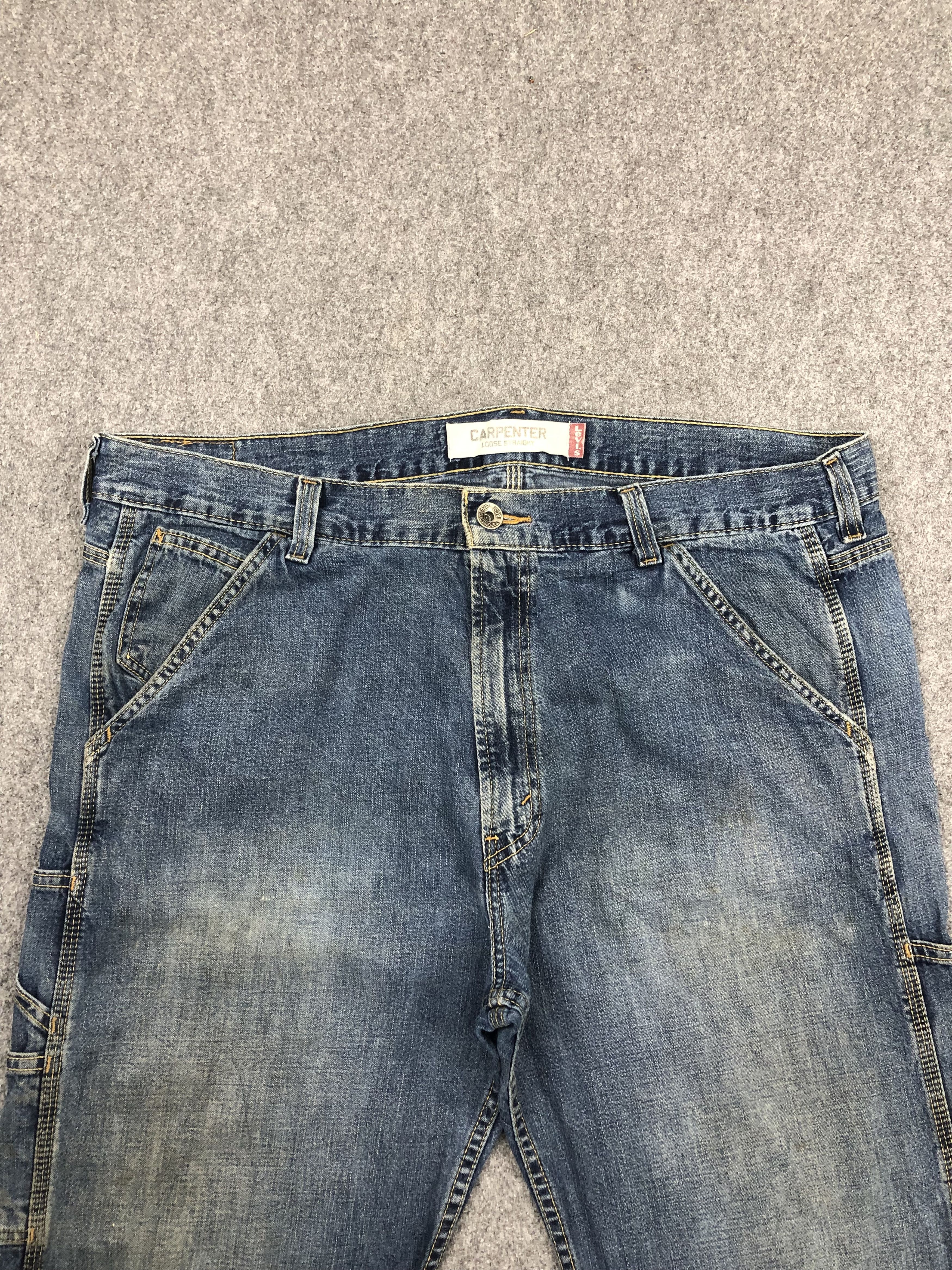 Levi's Vintage Levis Carpenter Faded Jeans DP1526 Size US 42 / EU 58 - 2 Thumbnail