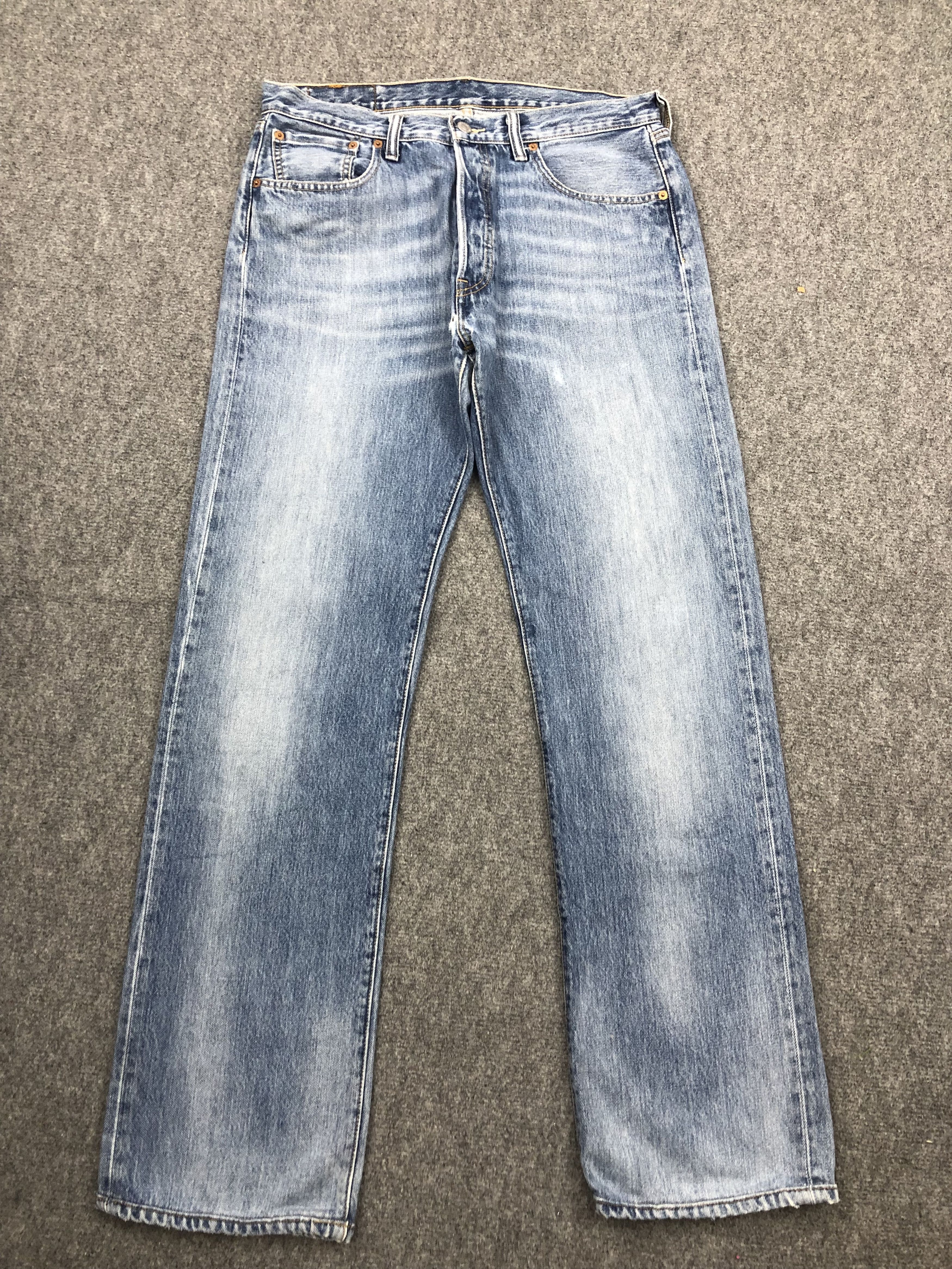 Faded Blue Vintage Levis 501 Jeans DP1525