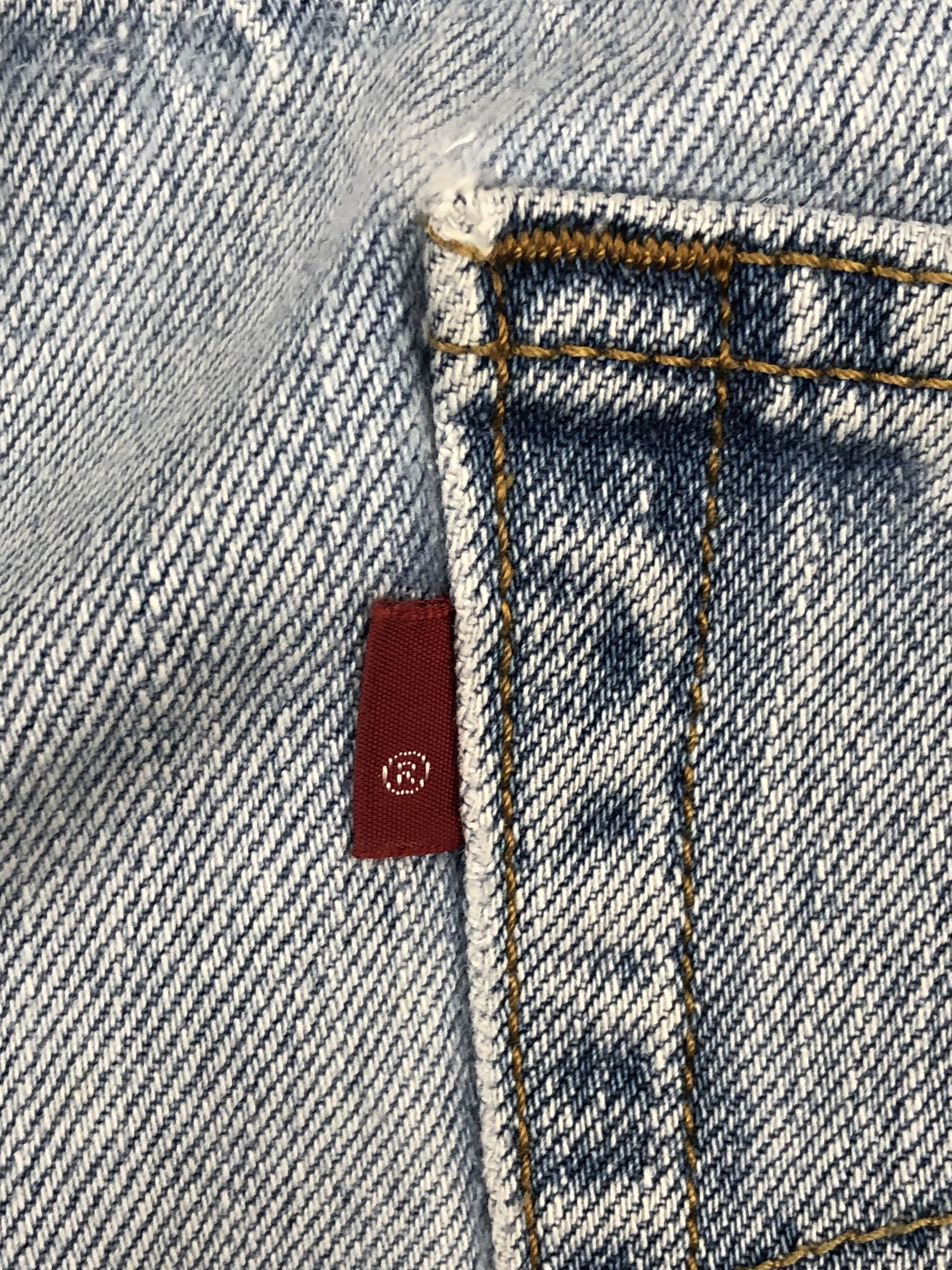 Levi's Vintage Levis 505 Light Wash Jeans DP1523 Size US 40 / EU 56 - 6 Thumbnail