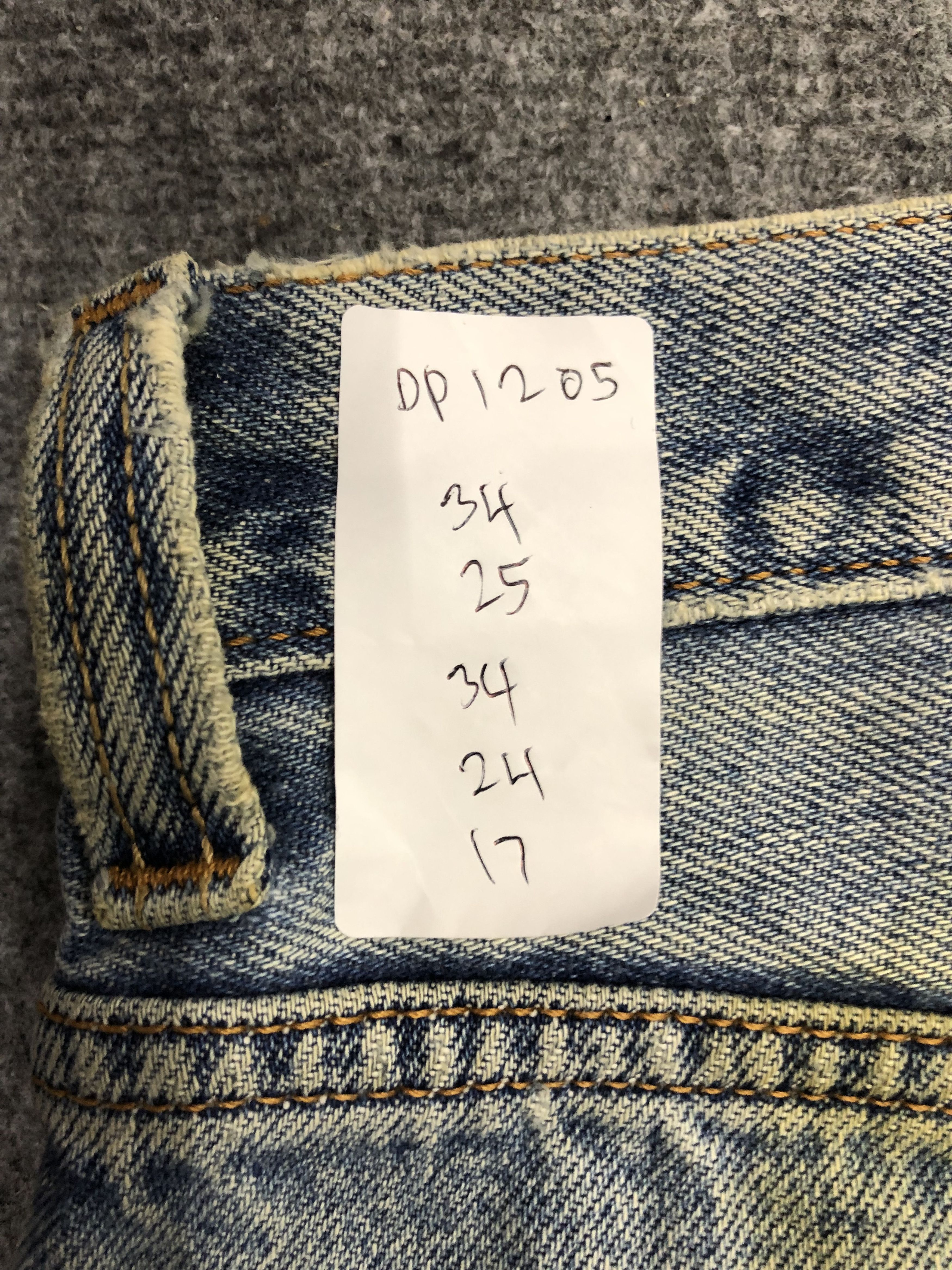 Levi's Vintage Levis 505 Sun Faded Cropped Jeans DP1205 Size US 34 / EU 50 - 11 Thumbnail