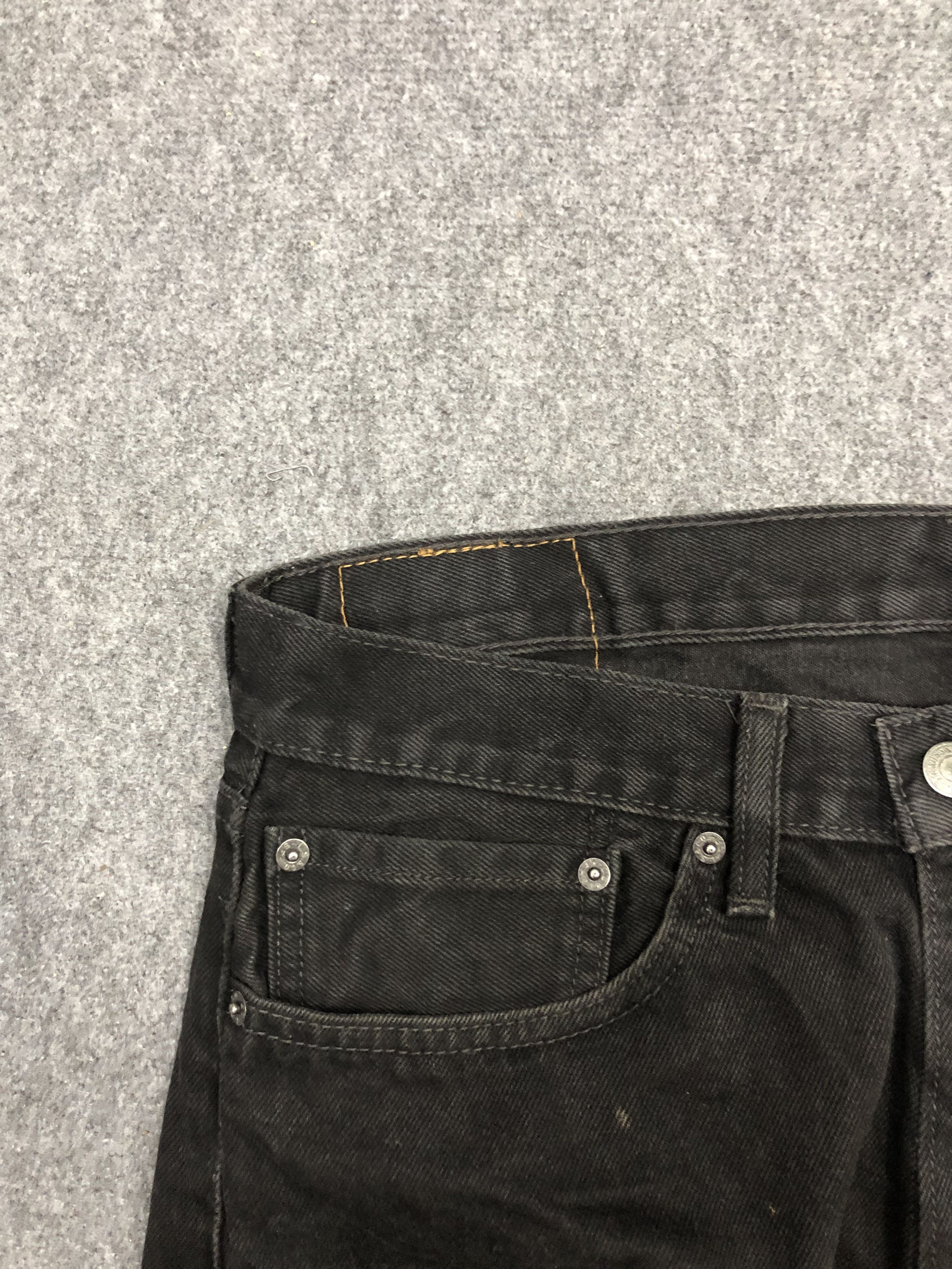 Levi's × Vintage Vintage Levis 505 Denim Black Jeans DP1203 Size US 34 / EU 50 - 10 Thumbnail