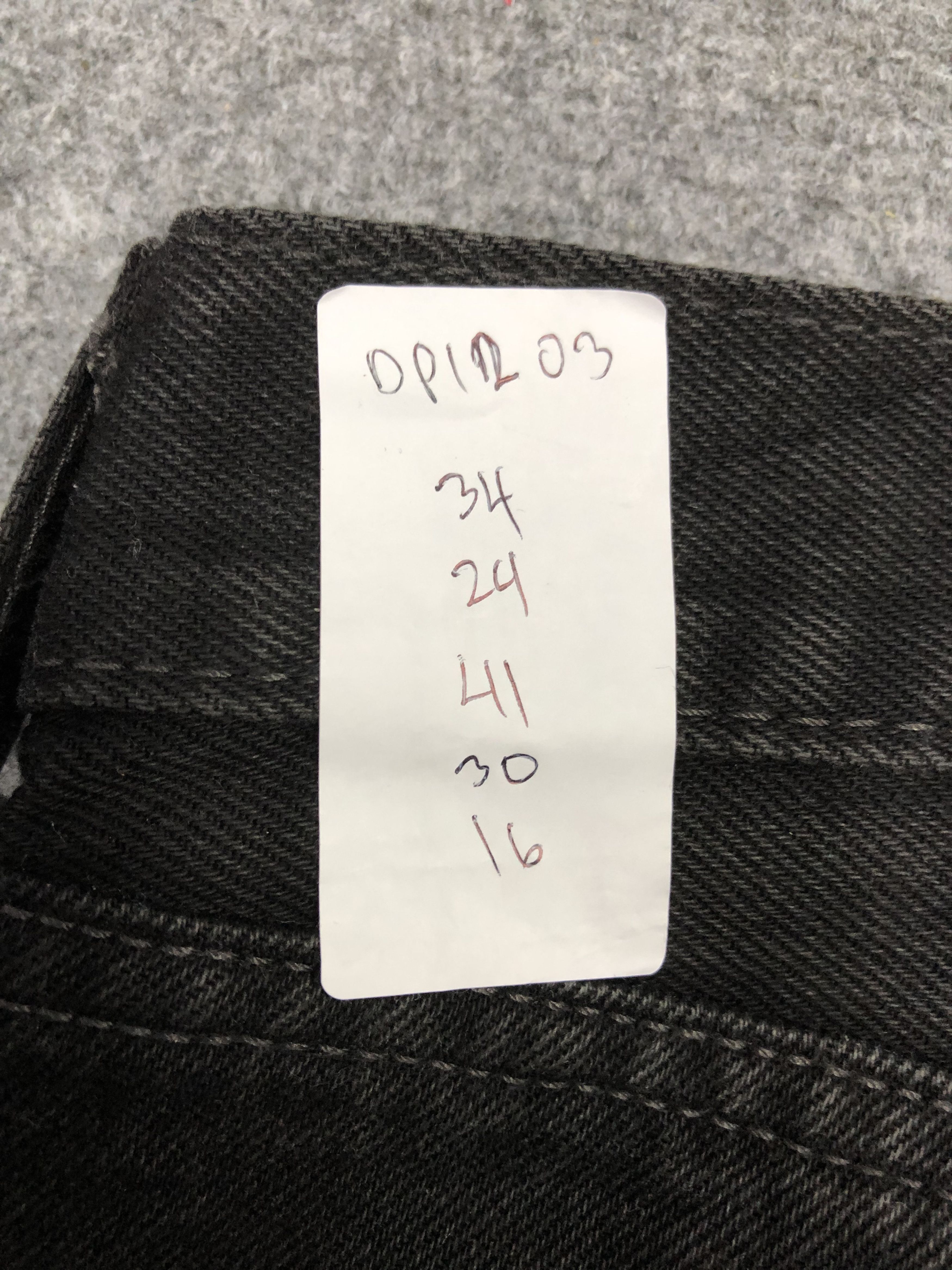 Levi's × Vintage Vintage Levis 505 Denim Black Jeans DP1203 Size US 34 / EU 50 - 14 Thumbnail
