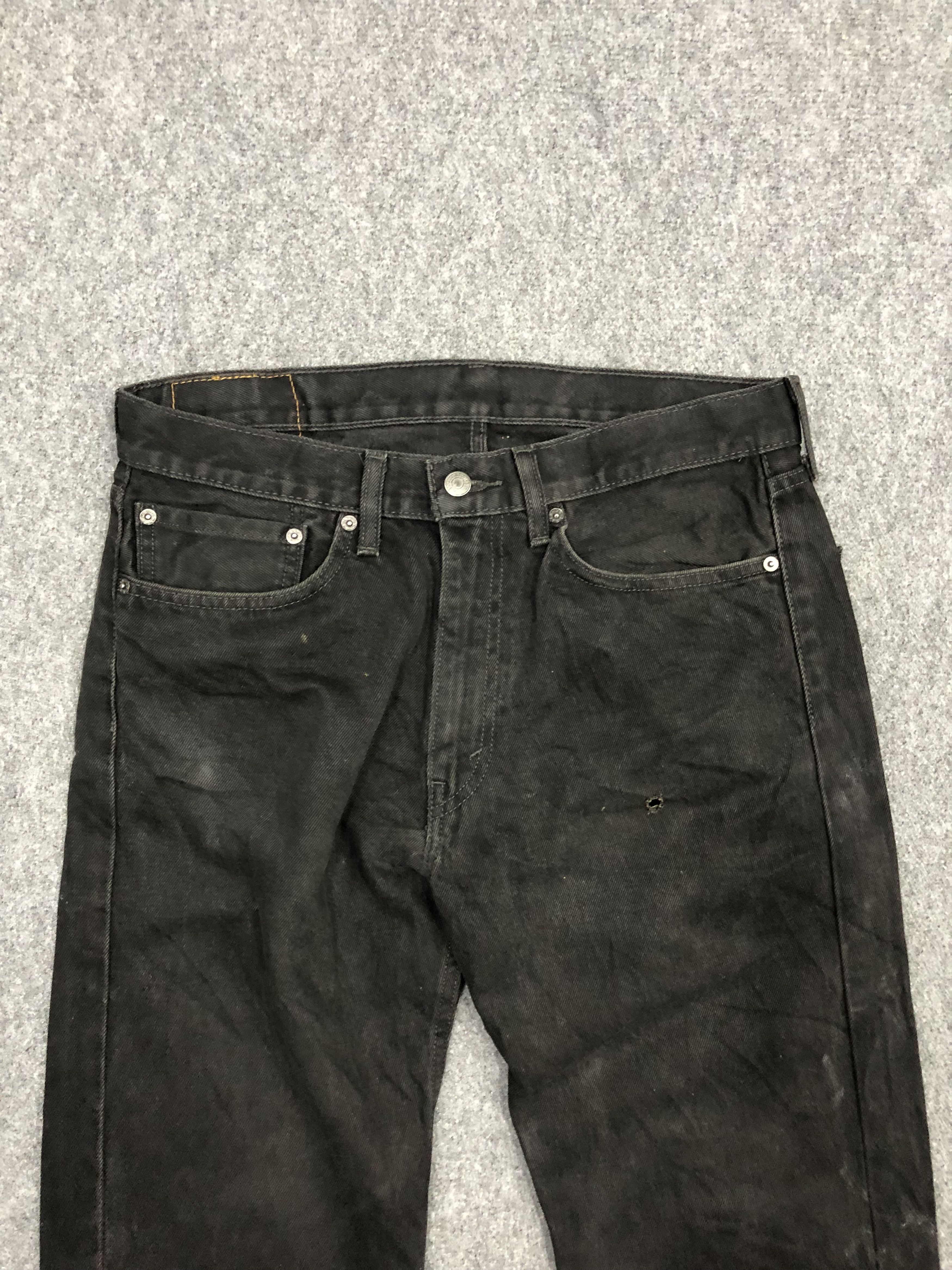 Levi's × Vintage Vintage Levis 505 Denim Black Jeans DP1203 Size US 34 / EU 50 - 2 Thumbnail