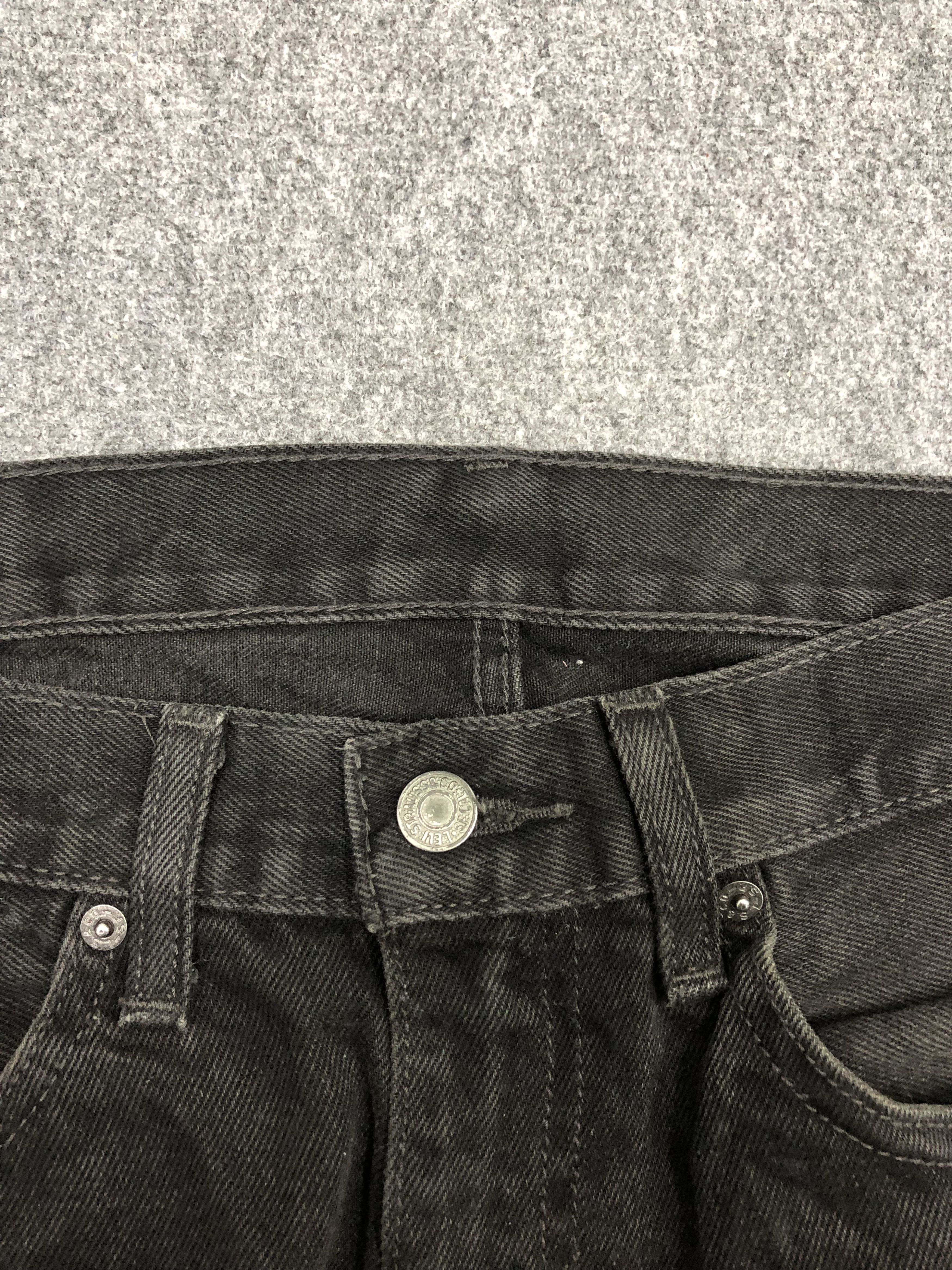 Levi's × Vintage Vintage Levis 505 Denim Black Jeans DP1203 Size US 34 / EU 50 - 11 Thumbnail