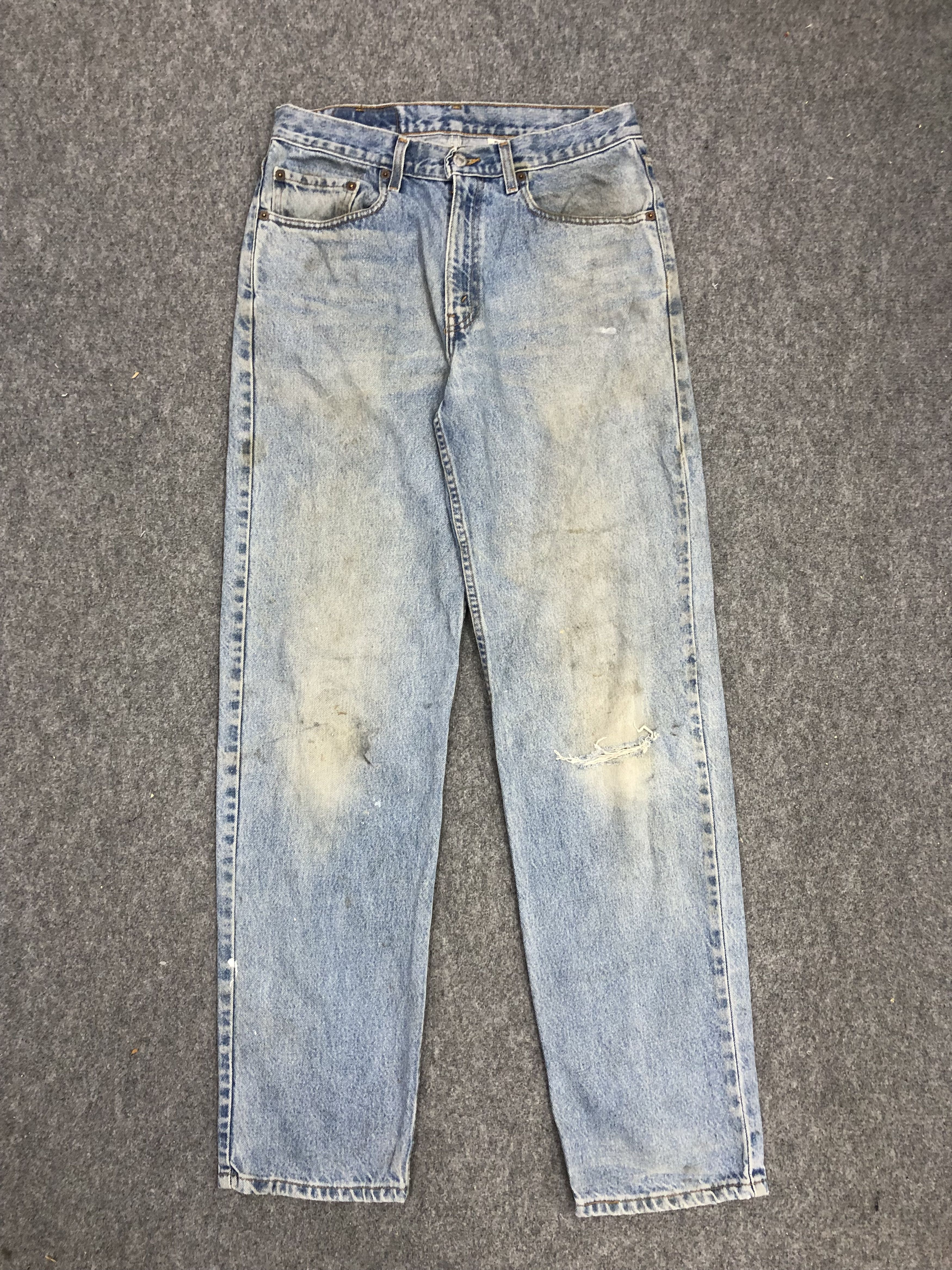 Levi's Vintage 90s Levis 550 Light Wash Jeans DP1154 Size US 32 / EU 48 - 1 Thumbnail