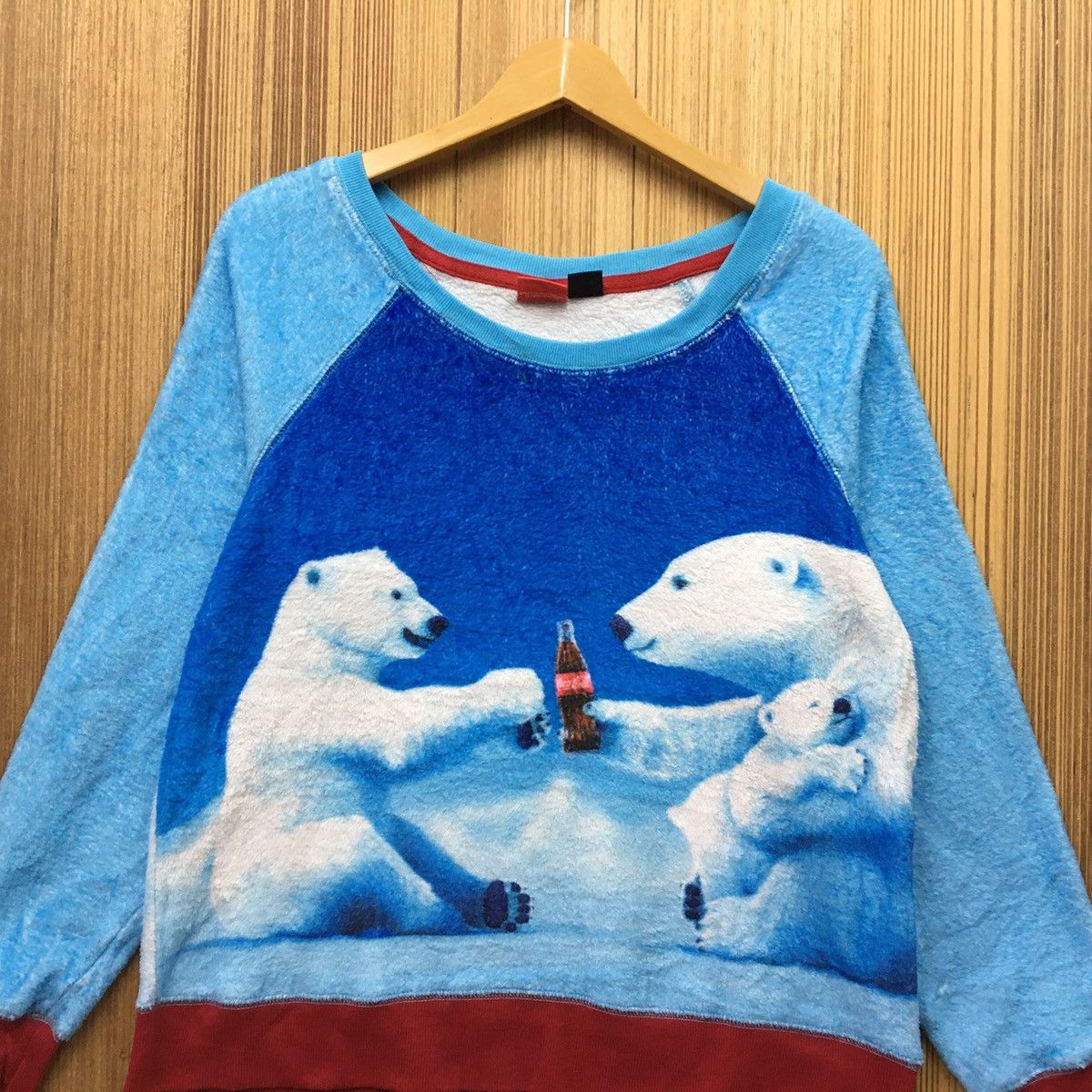 Coca Cola × Vintage Coca Cola Fleece Sweatshirts Size XS / US 0-2 / IT 36-38 - 3 Thumbnail