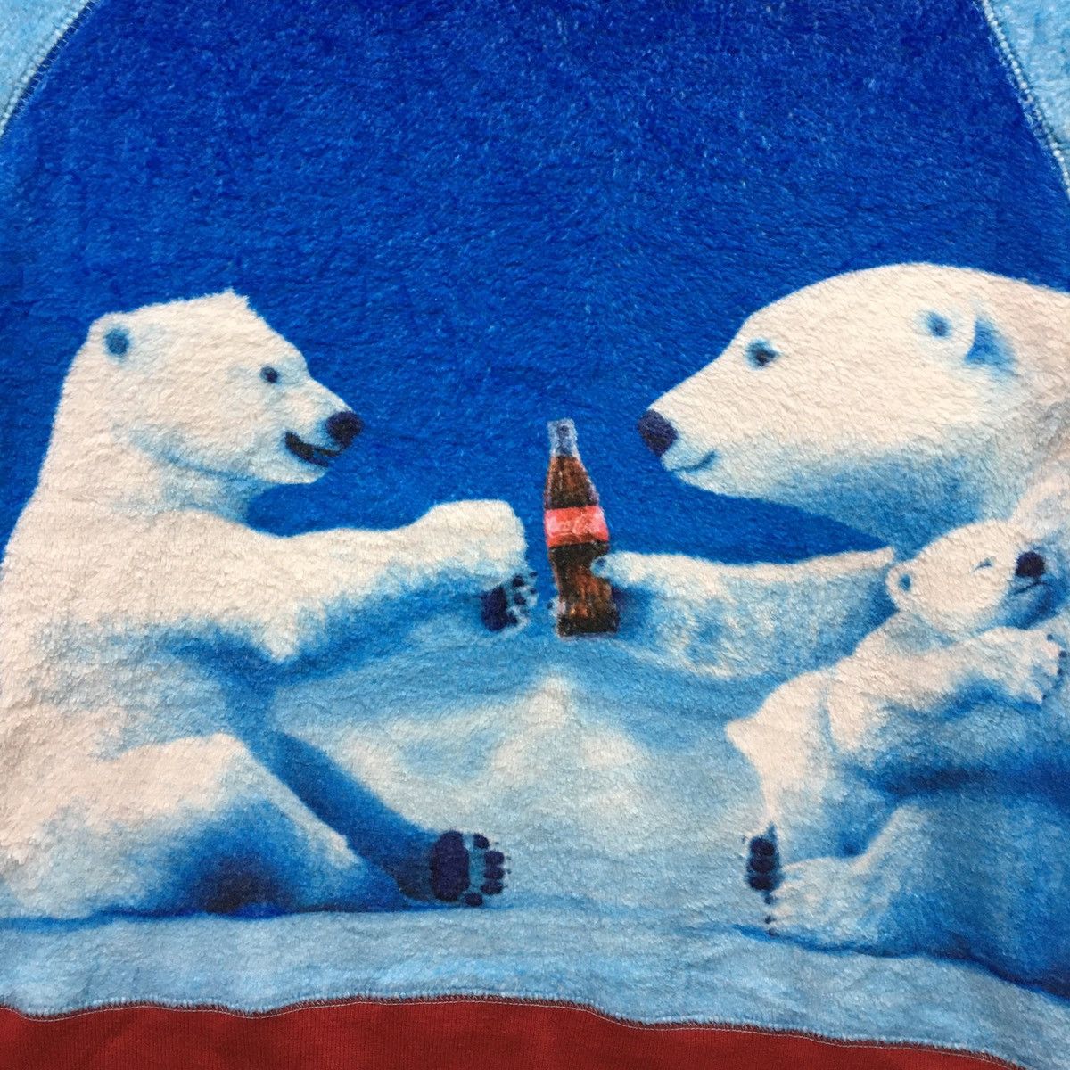 Coca Cola × Vintage Coca Cola Fleece Sweatshirts Size XS / US 0-2 / IT 36-38 - 6 Thumbnail