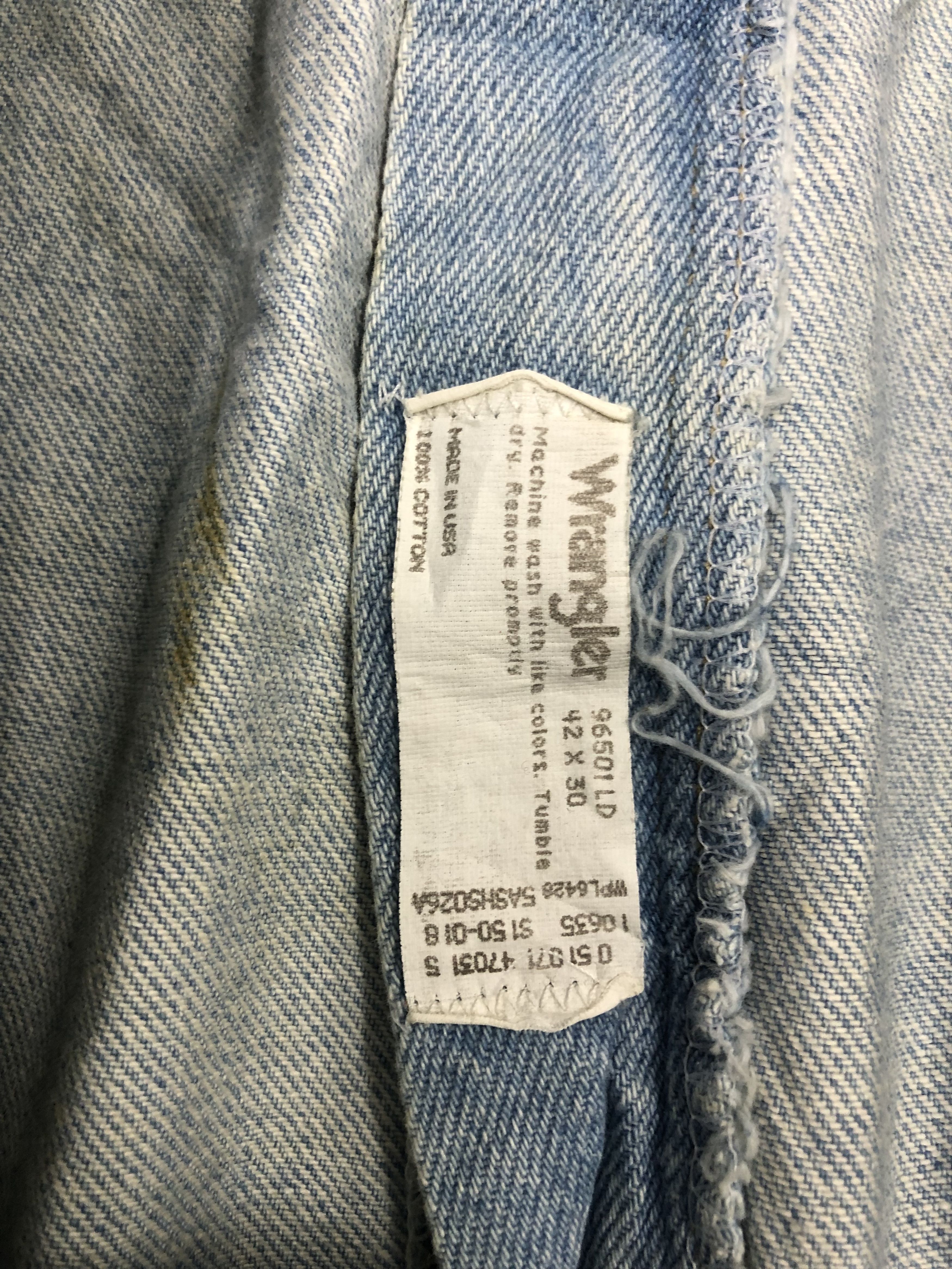 Vintage Vintage 90s Wrangler Rusty Jeans DP1148 Size US 41 - 10 Thumbnail