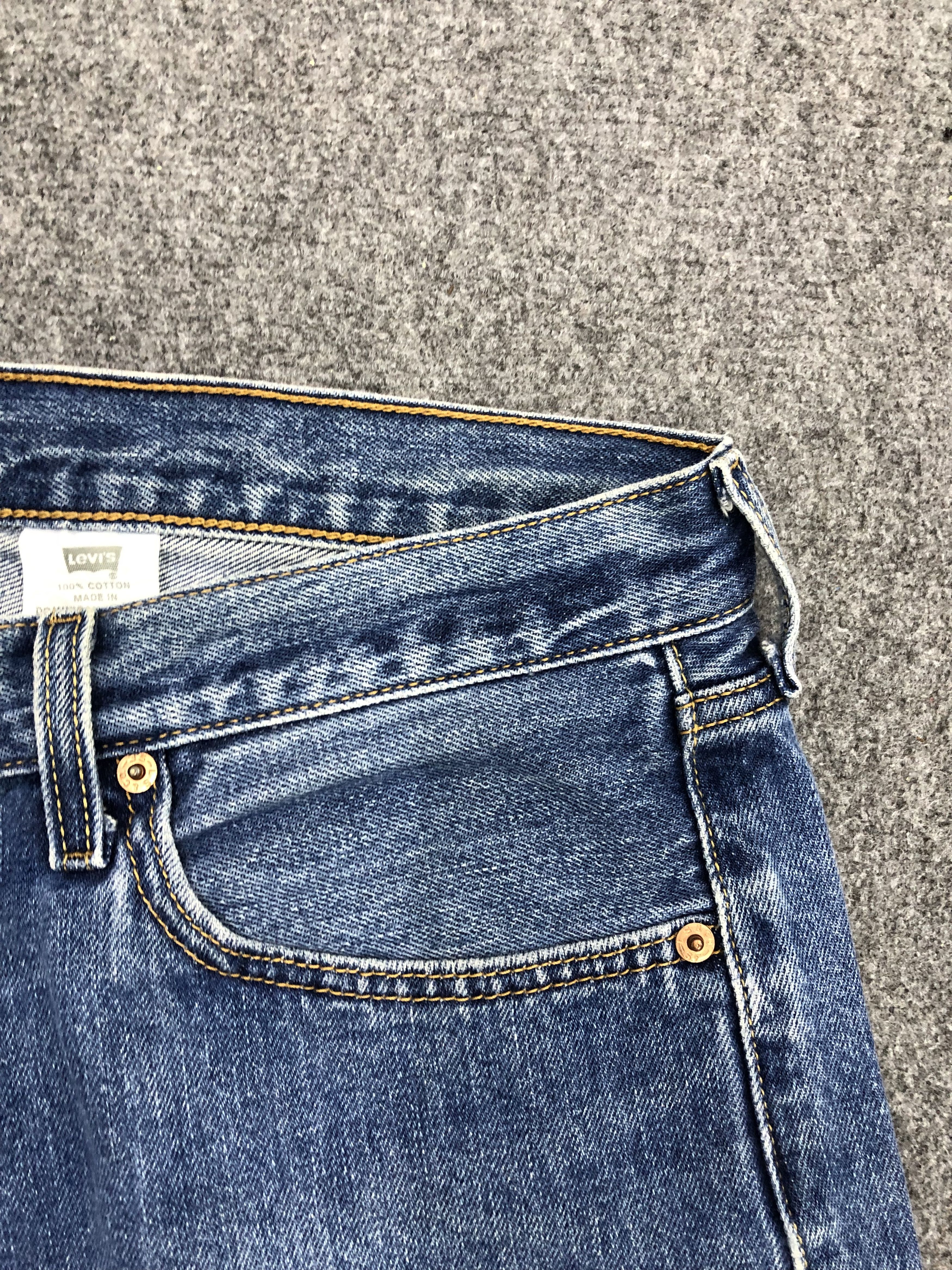 Levi's Vintage Levis 501 Cropped Denim Jeans DP1170 Size US 34 / EU 50 - 4 Thumbnail