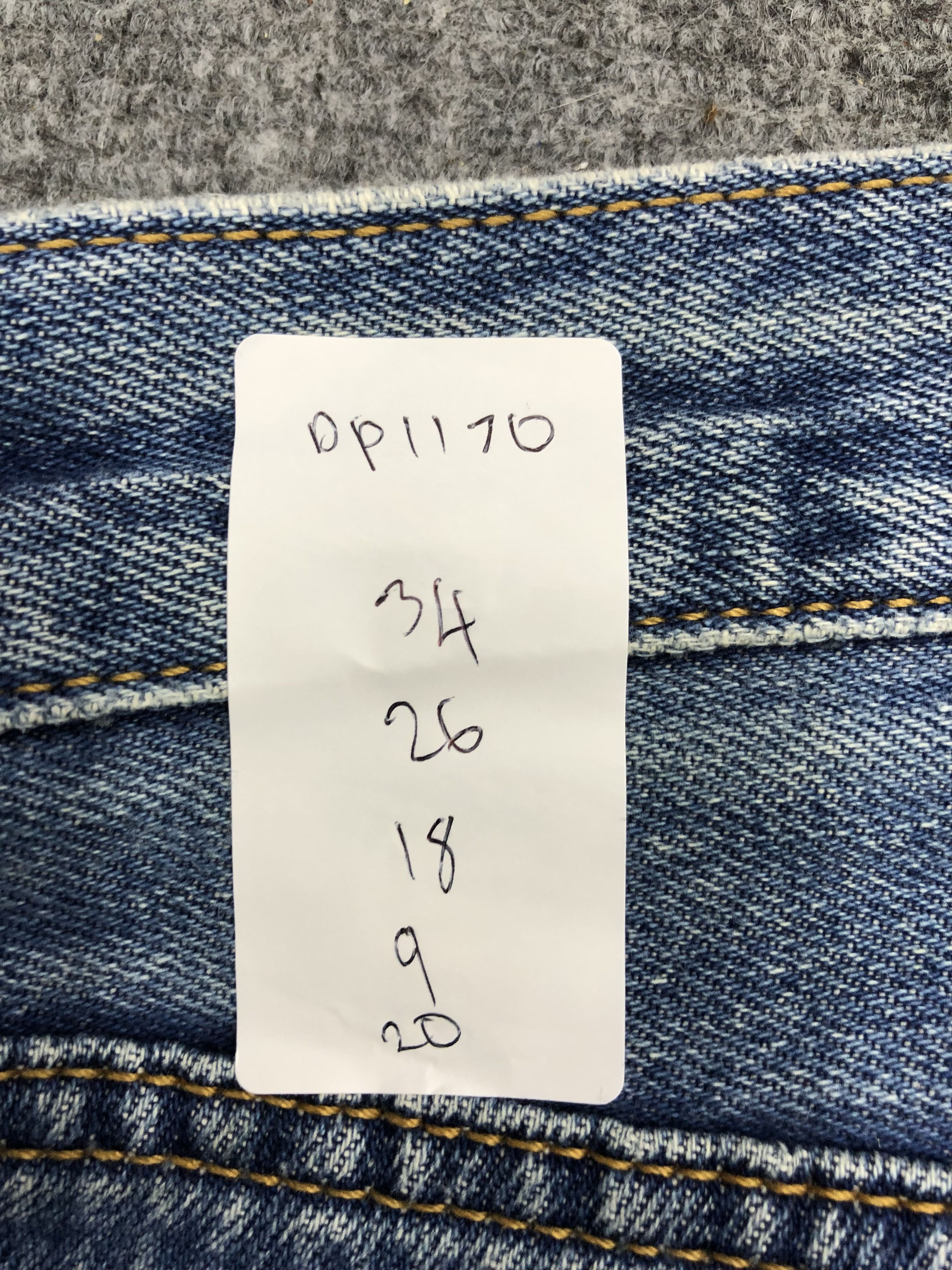 Levi's Vintage Levis 501 Cropped Denim Jeans DP1170 Size US 34 / EU 50 - 9 Thumbnail