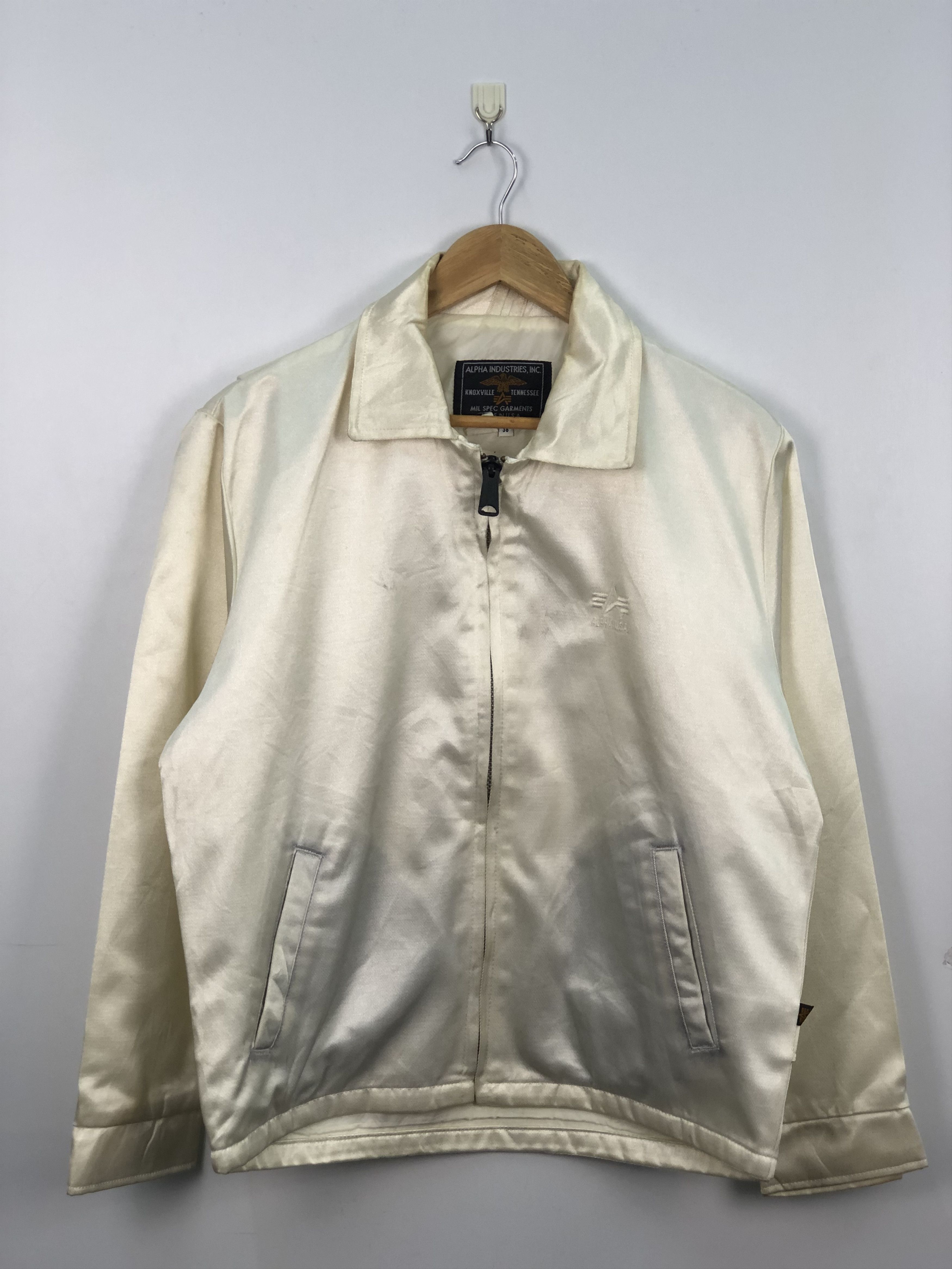 Alpha Industries Vintage 90s Alpha Industries Knoxville Military Jacket J0248 Size US M / EU 48-50 / 2 - 1 Thumbnail
