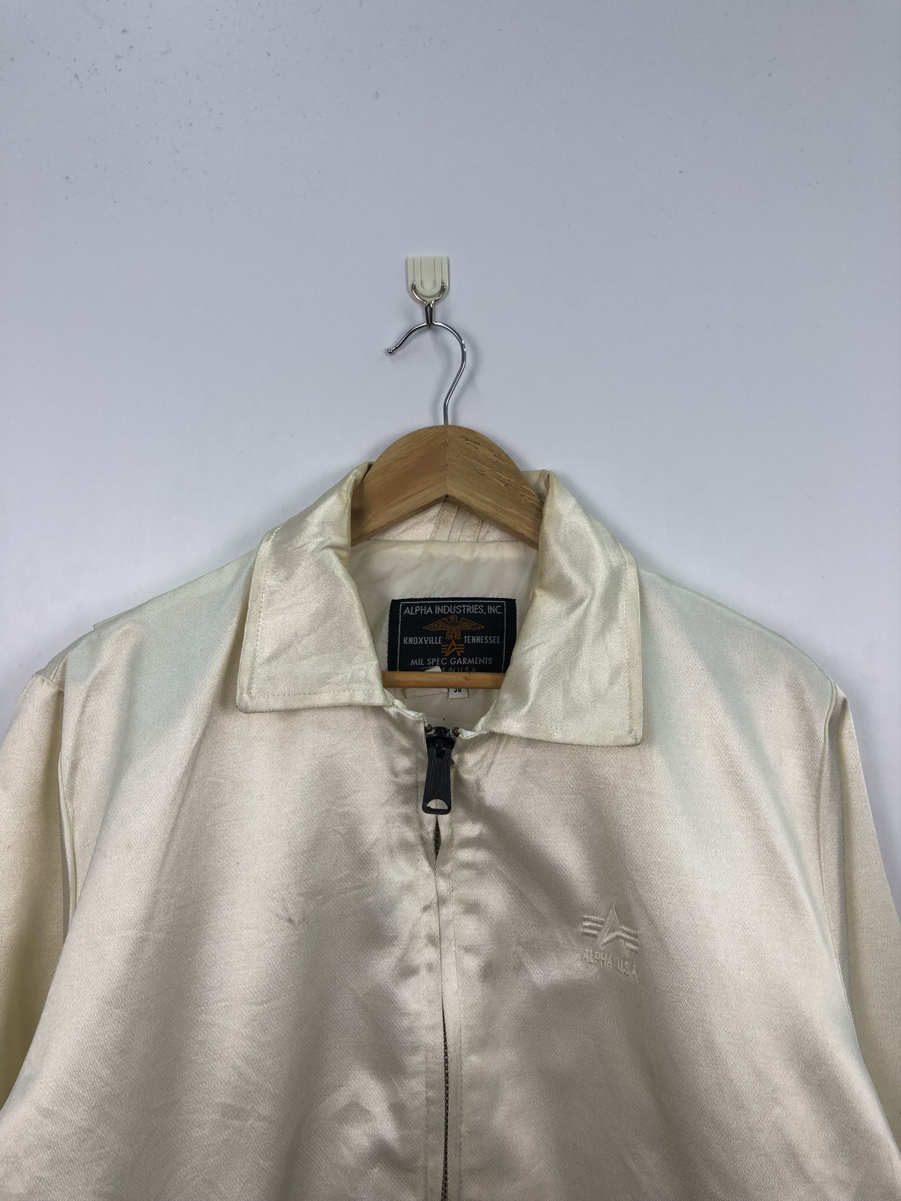 Alpha Industries Vintage 90s Alpha Industries Knoxville Military Jacket J0248 Size US M / EU 48-50 / 2 - 2 Thumbnail