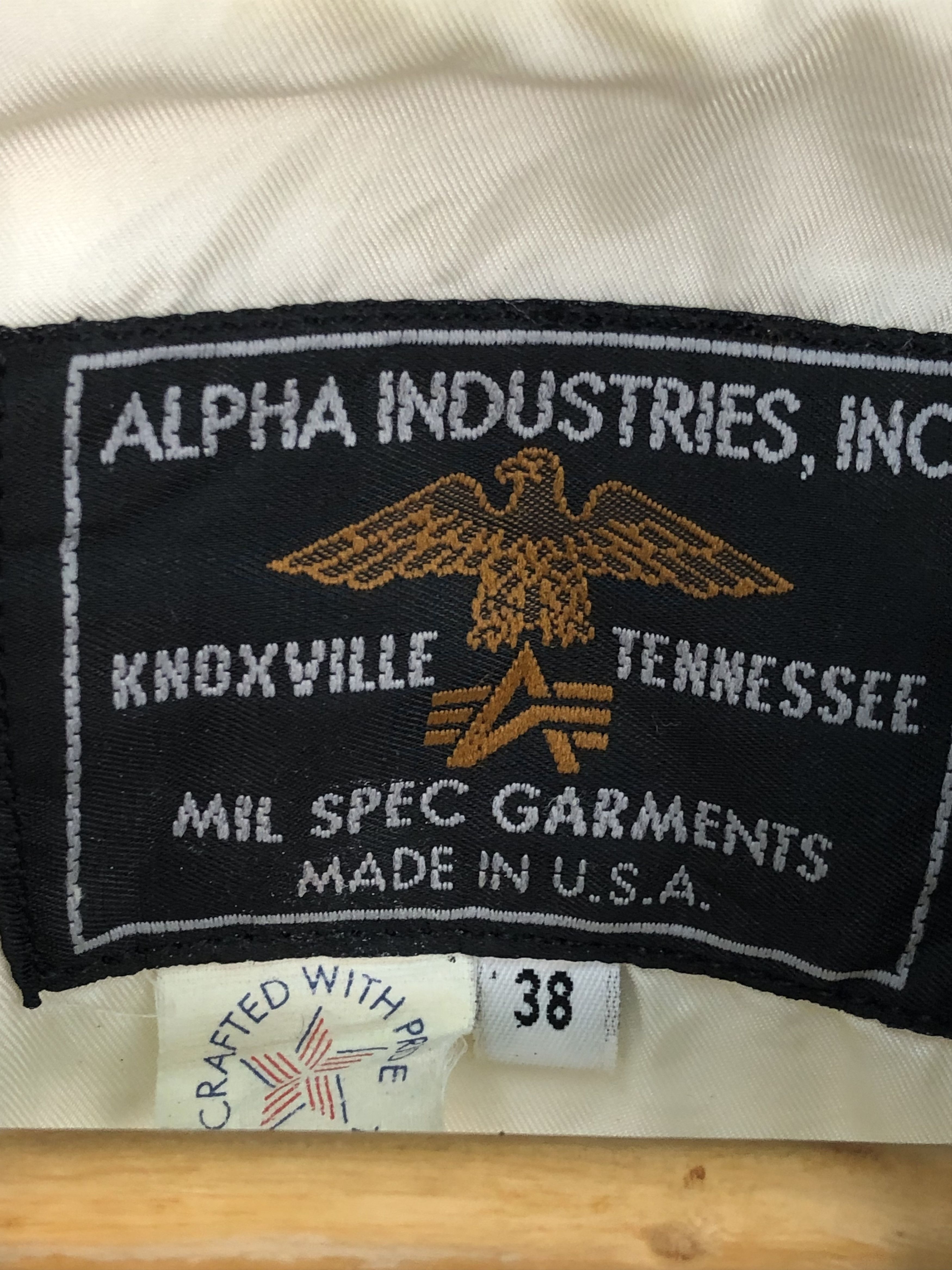Alpha Industries Vintage 90s Alpha Industries Knoxville Military Jacket J0248 Size US M / EU 48-50 / 2 - 5 Thumbnail