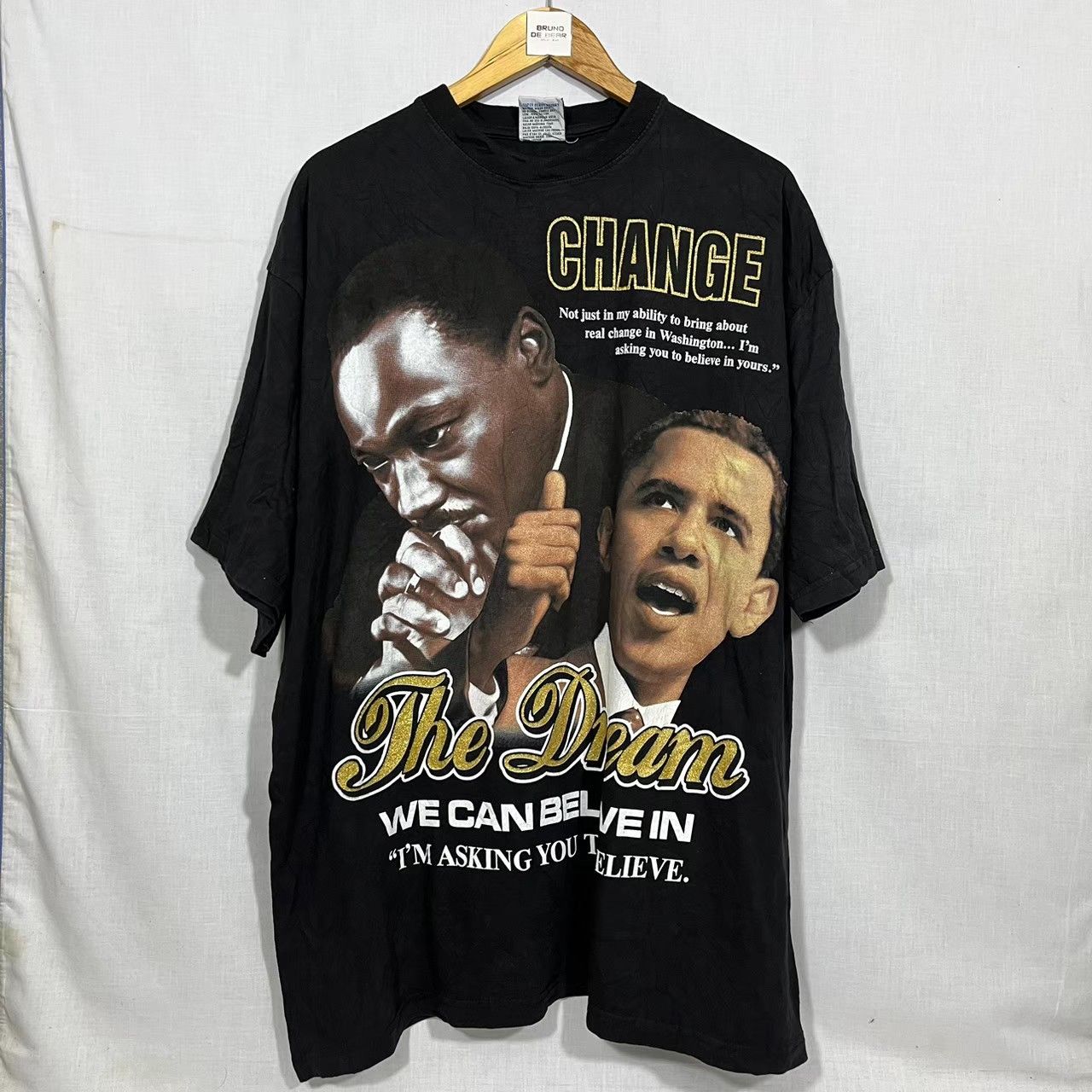 Vintage Martin Luther King Obama shirt The Dream