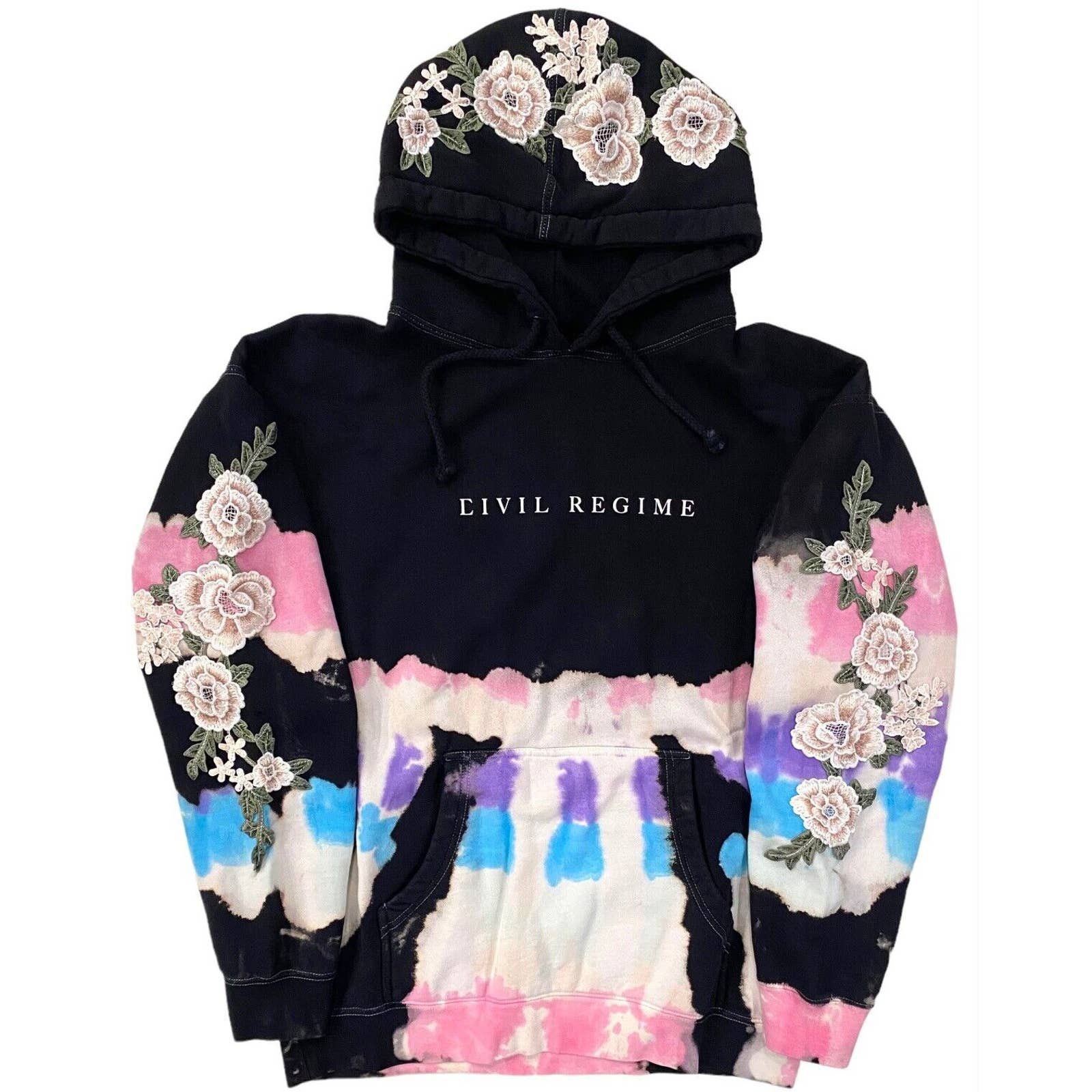 Civil incontrollable Rose Lightning Hoodie