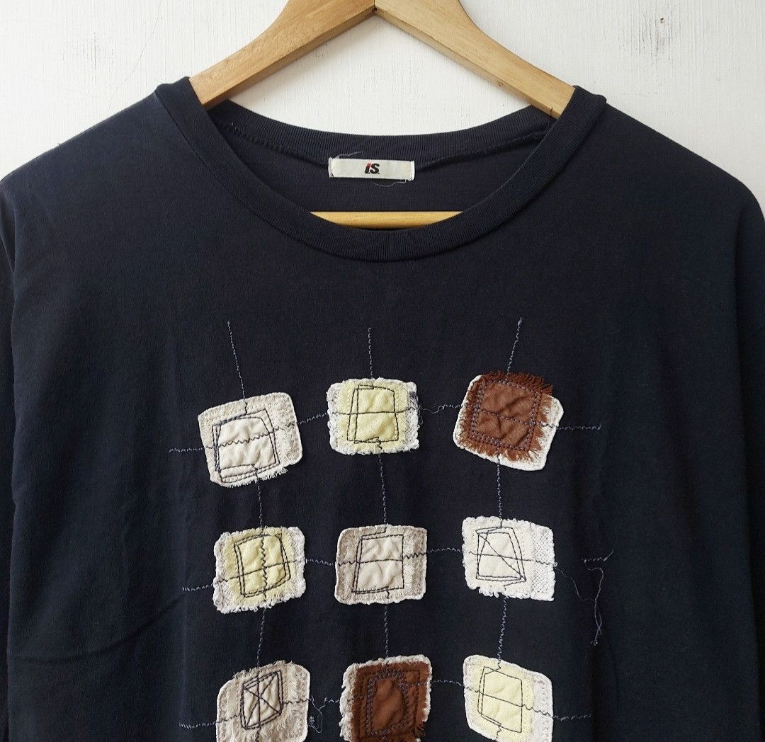 Issey Miyake Vtg 90s IS Issey Miyake Tsumori Chisato Long Sleeve Tshirt Size US M / EU 48-50 / 2 - 3 Thumbnail