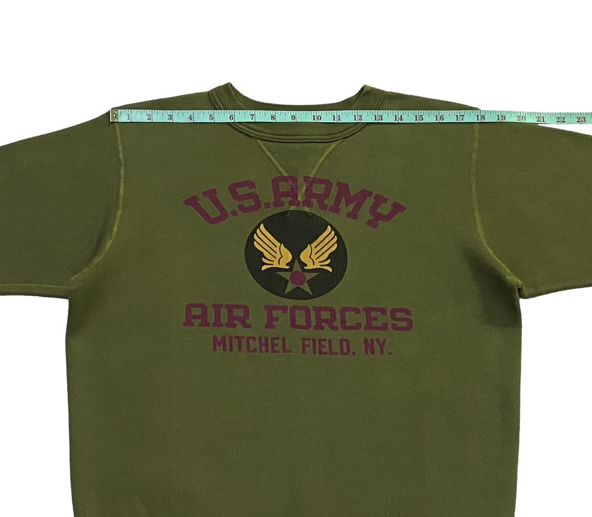 Buzz Rickson's × Toyo Enterprises × Vintage Vintage 90s Buzz Rickson’s U.S ARMY AIR FORCES Sweatshirt Size US M / EU 48-50 / 2 - 6 Thumbnail