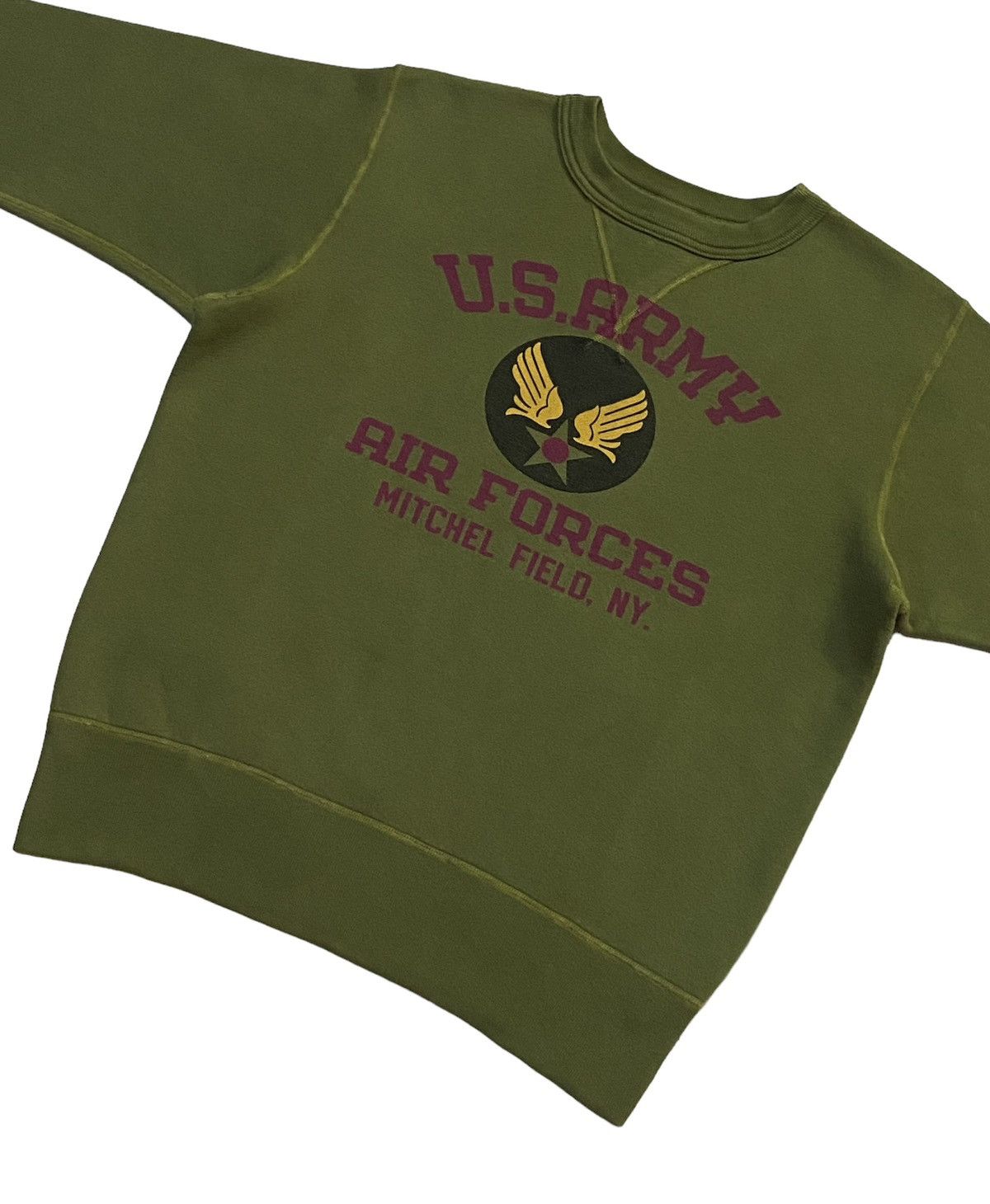 Buzz Rickson's × Toyo Enterprises × Vintage Vintage 90s Buzz Rickson’s U.S ARMY AIR FORCES Sweatshirt Size US M / EU 48-50 / 2 - 17 Thumbnail