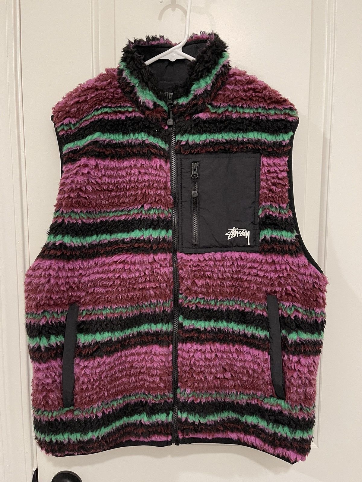 Stussy Stussy Sherpa Vest Size US L / EU 52-54 / 3 - 1 Thumbnail