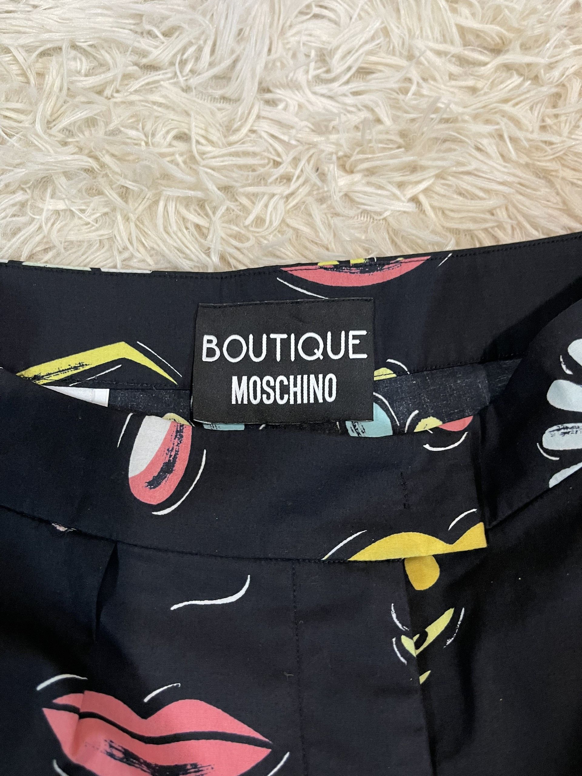 Moschino Moschino Couture 1990's Emoji Pants Size US 29 - 3 Thumbnail