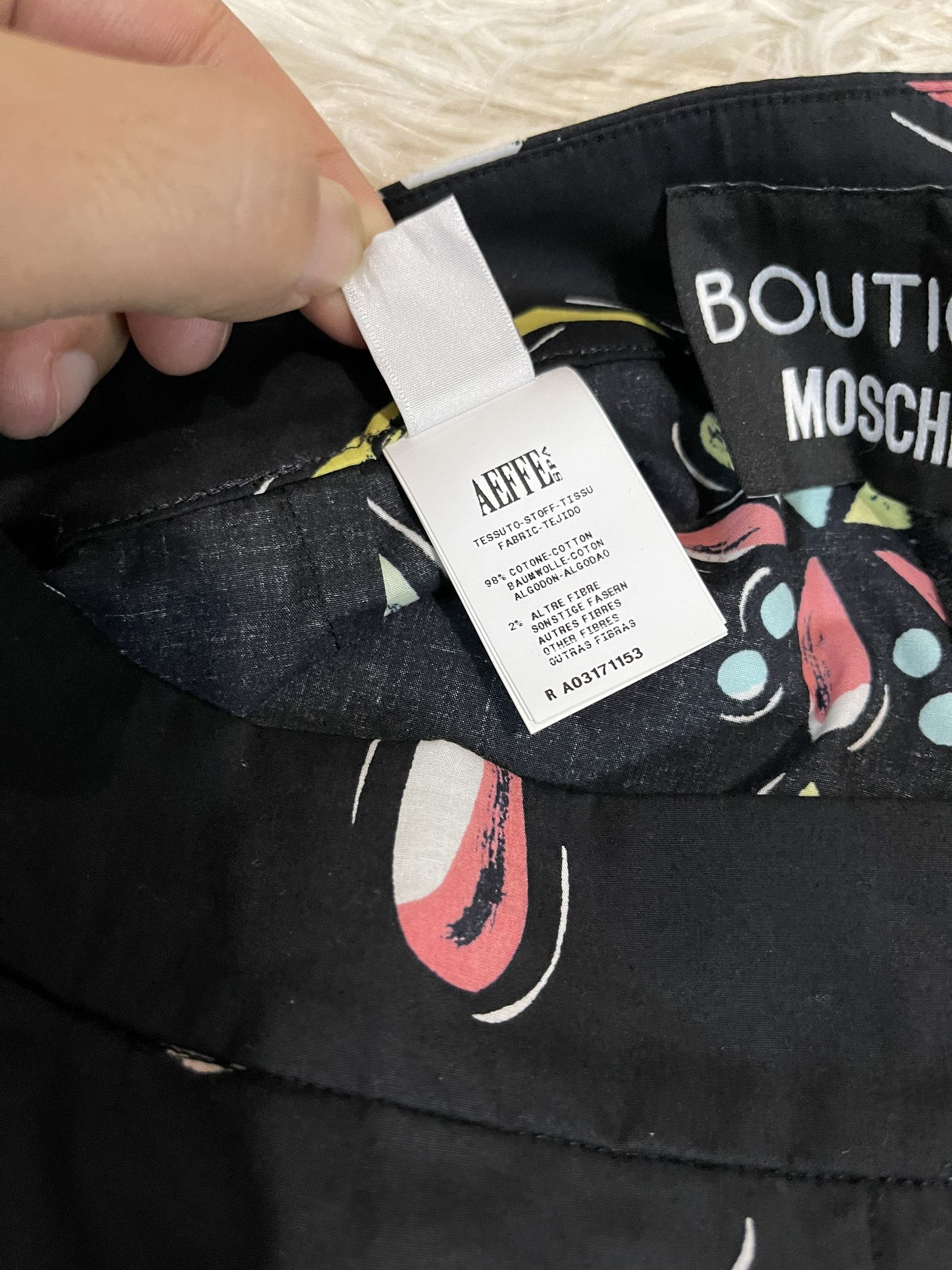 Moschino Moschino Couture 1990's Emoji Pants Size US 29 - 4 Thumbnail