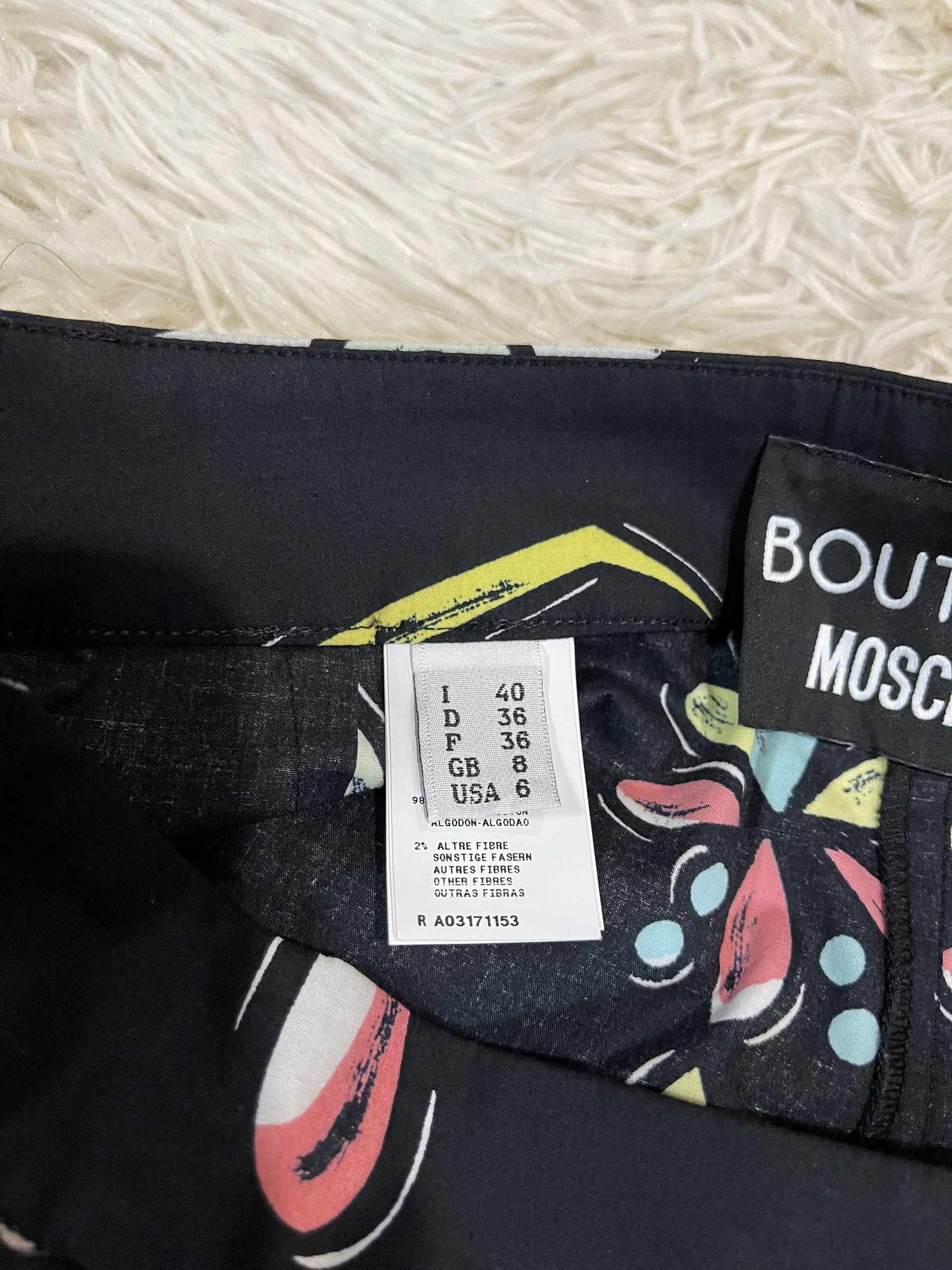 Moschino Moschino Couture 1990's Emoji Pants Size US 29 - 5 Thumbnail