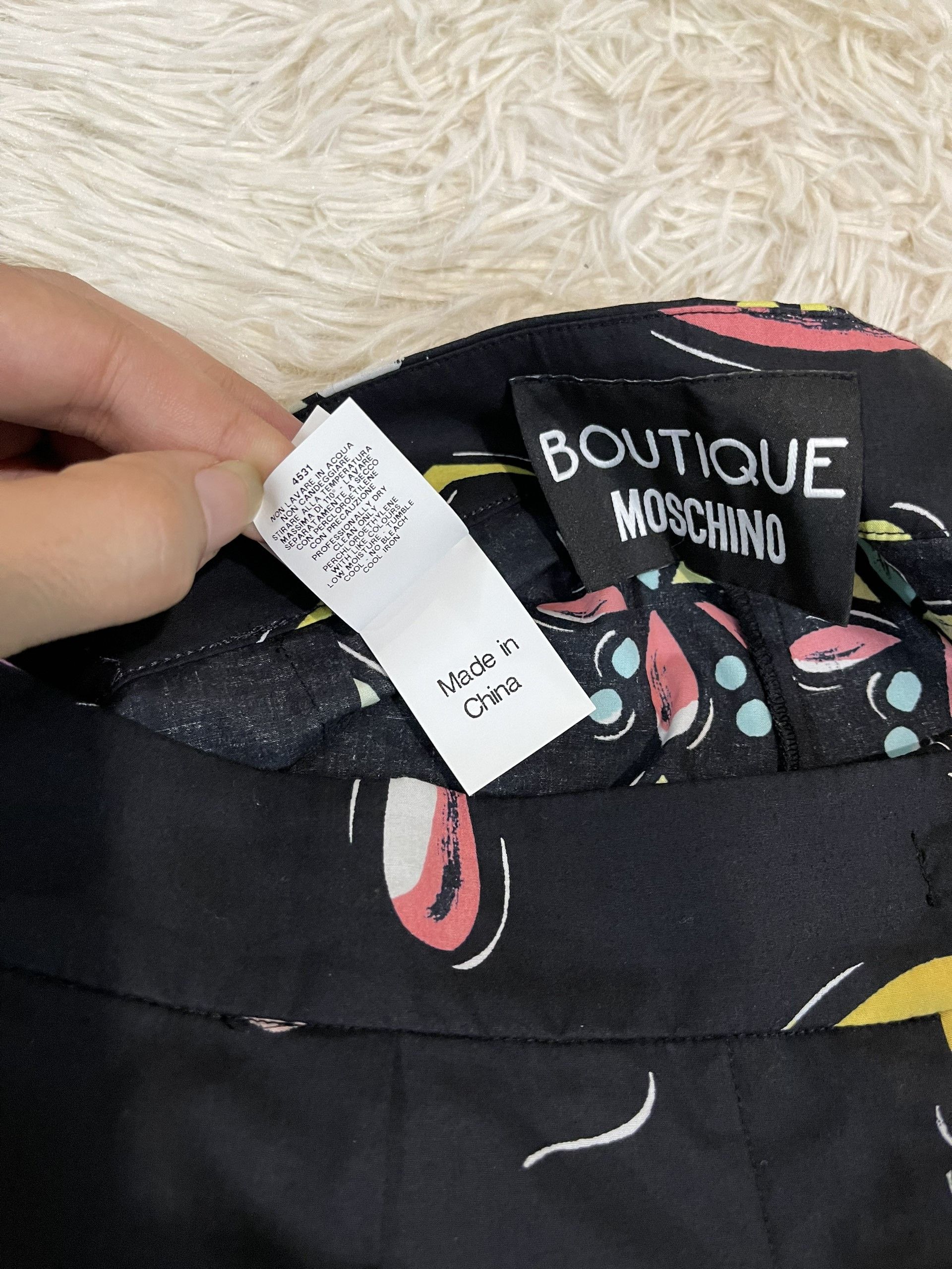 Moschino Moschino Couture 1990's Emoji Pants Size US 29 - 8 Thumbnail
