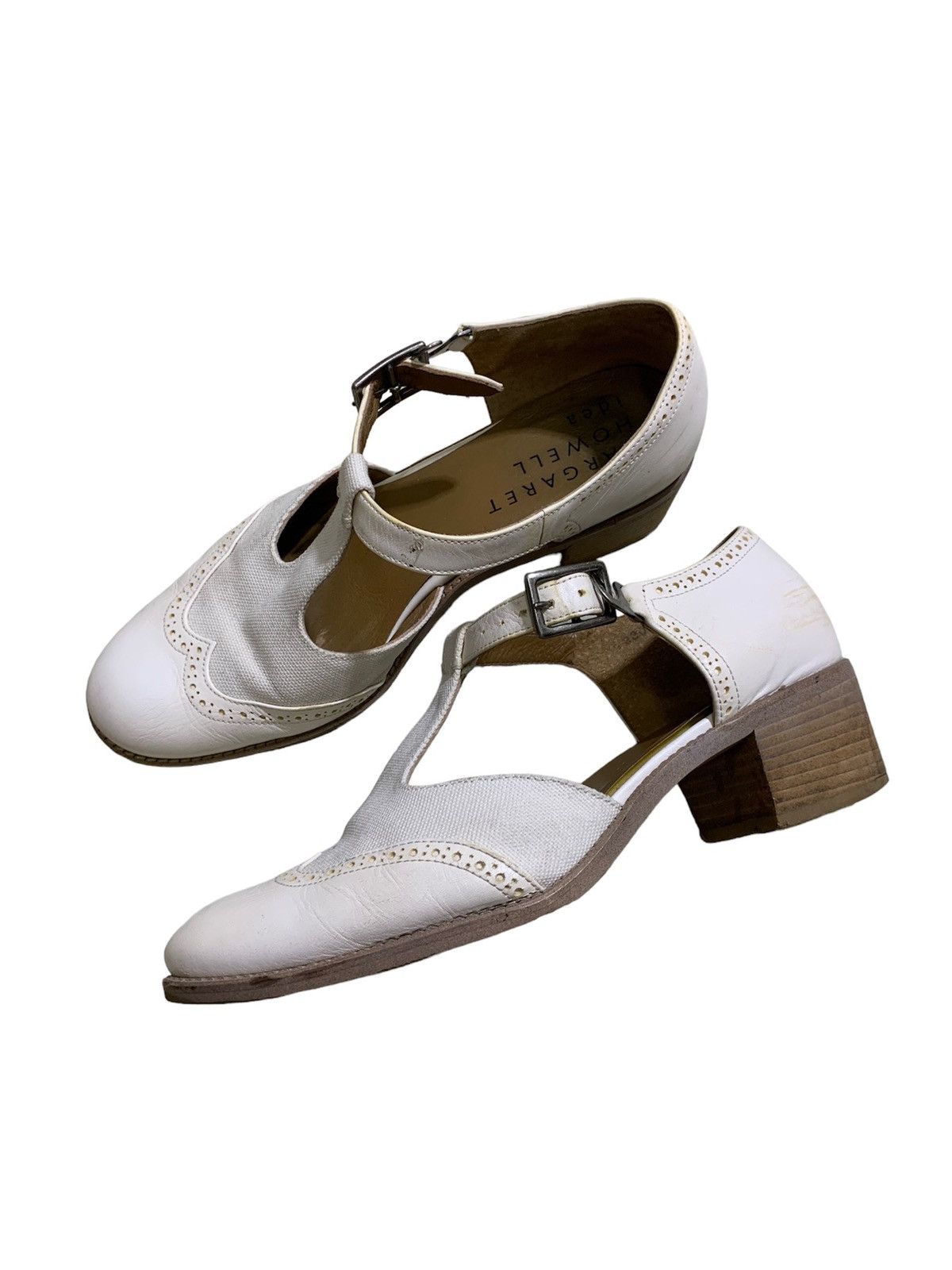 Margarett howell idea wingtip heels sandals