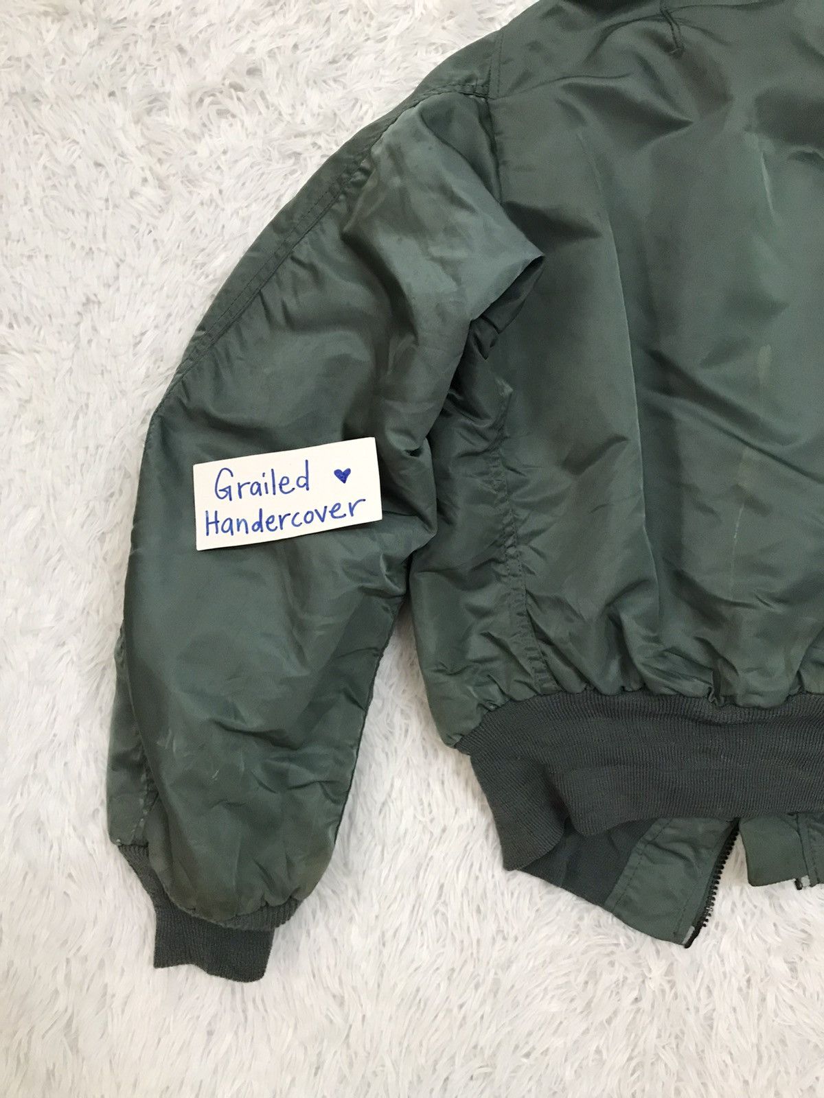 Alpha Industries Vtg B-15D Alpha Industries USAF Bomber Jacket Made in Usa Size US M / EU 48-50 / 2 - 12 Thumbnail