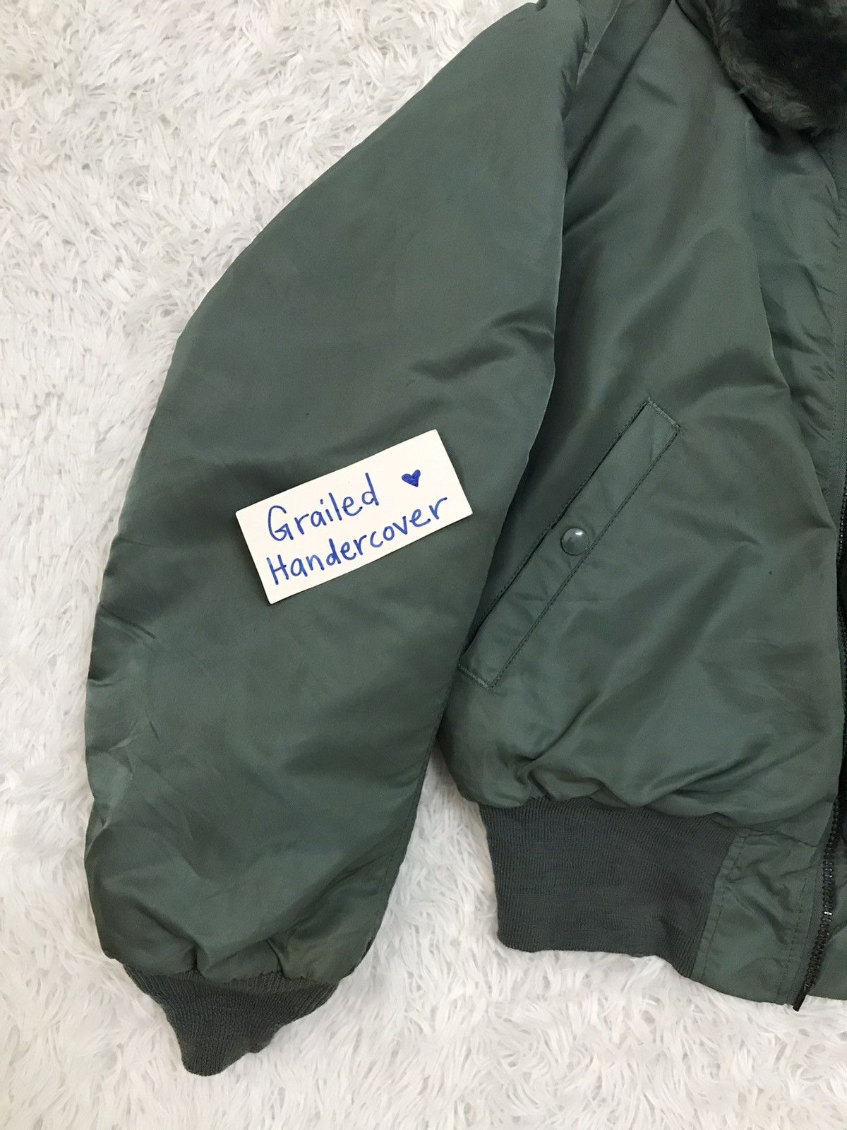Alpha Industries Vtg B-15D Alpha Industries USAF Bomber Jacket Made in Usa Size US M / EU 48-50 / 2 - 5 Thumbnail
