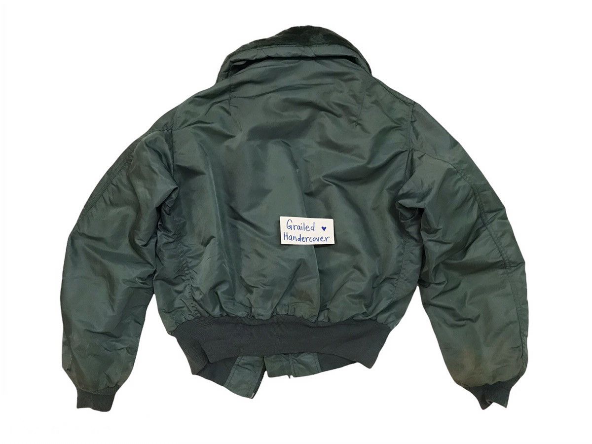 Alpha Industries Vtg B-15D Alpha Industries USAF Bomber Jacket Made in Usa Size US M / EU 48-50 / 2 - 2 Thumbnail