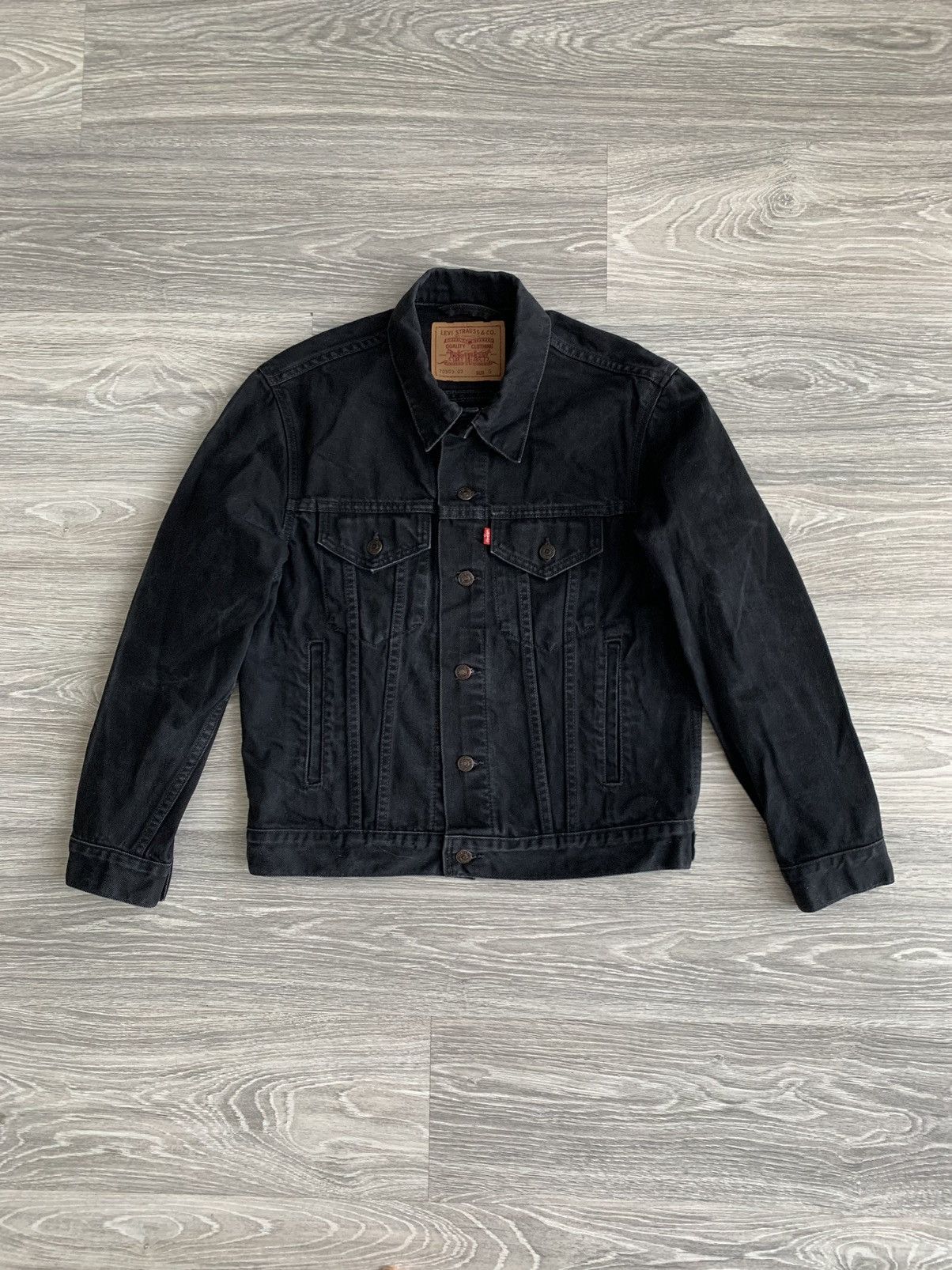 Levi’s Vintage Denim Jacket Trucker Jeans 90s black