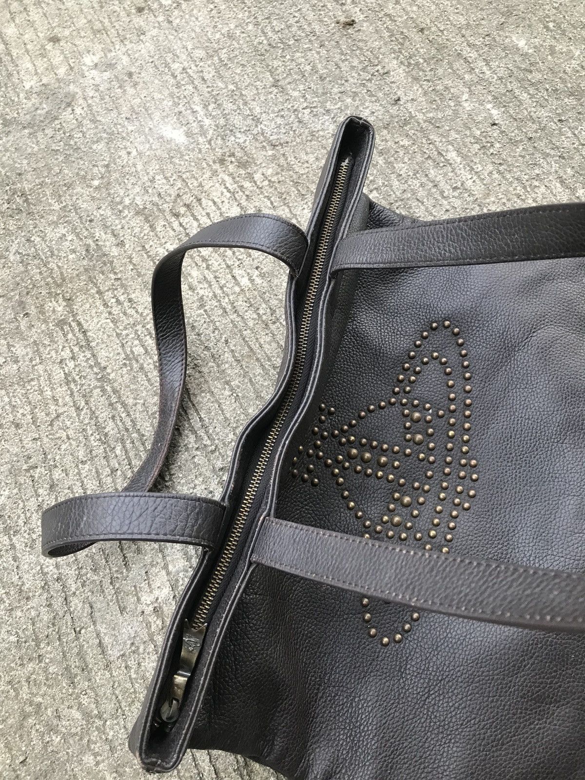 Vivienne Westwood Vivienne Westwood Vintage Studded Leather Tote Bag Size ONE SIZE - 5 Thumbnail