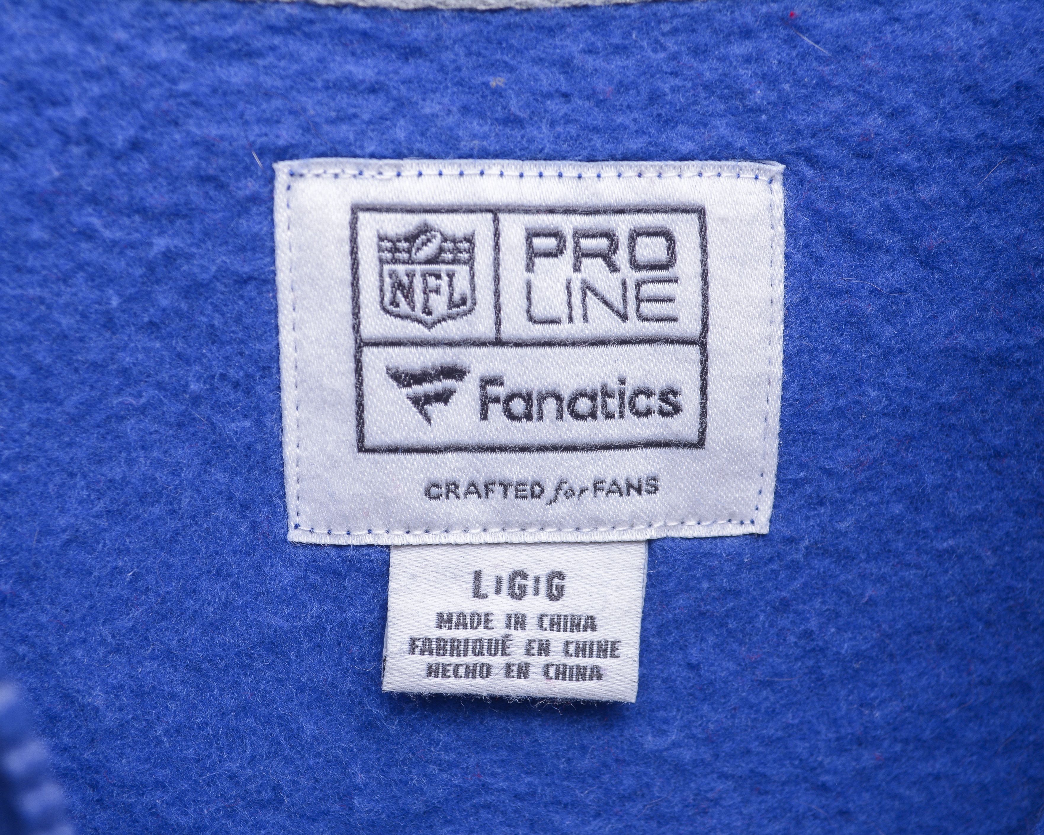 NFL × Vintage C24 Buffalo Bills Hoodie men L Sweater Jumper Fanatics zip Size US L / EU 52-54 / 3 - 6 Thumbnail