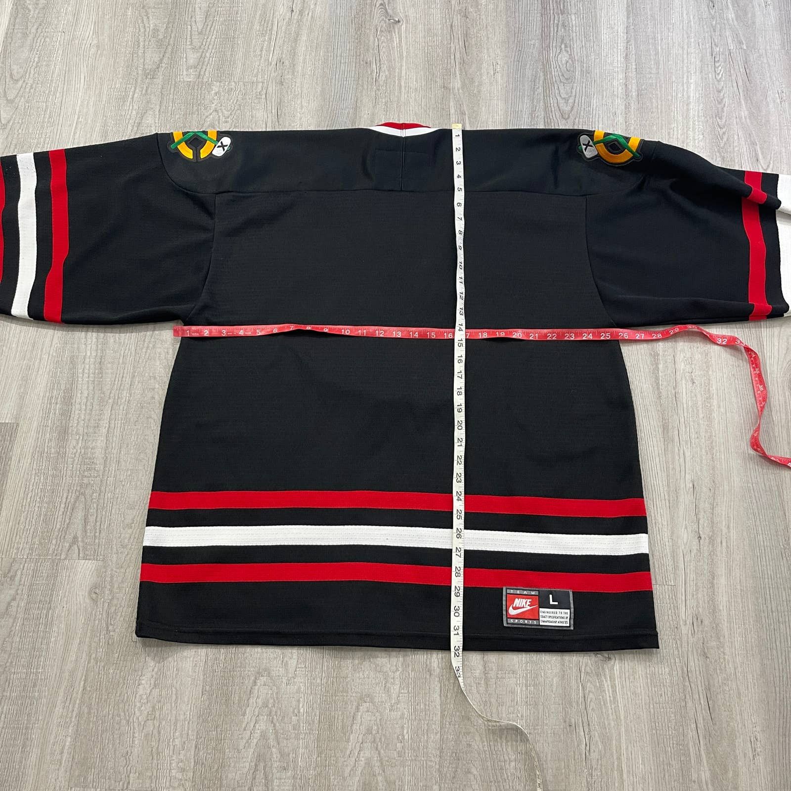 Nike VINTAGE 90s Nike Chicago Blackhawks Hockey Jersey Size US L / EU 52-54 / 3 - 6 Thumbnail