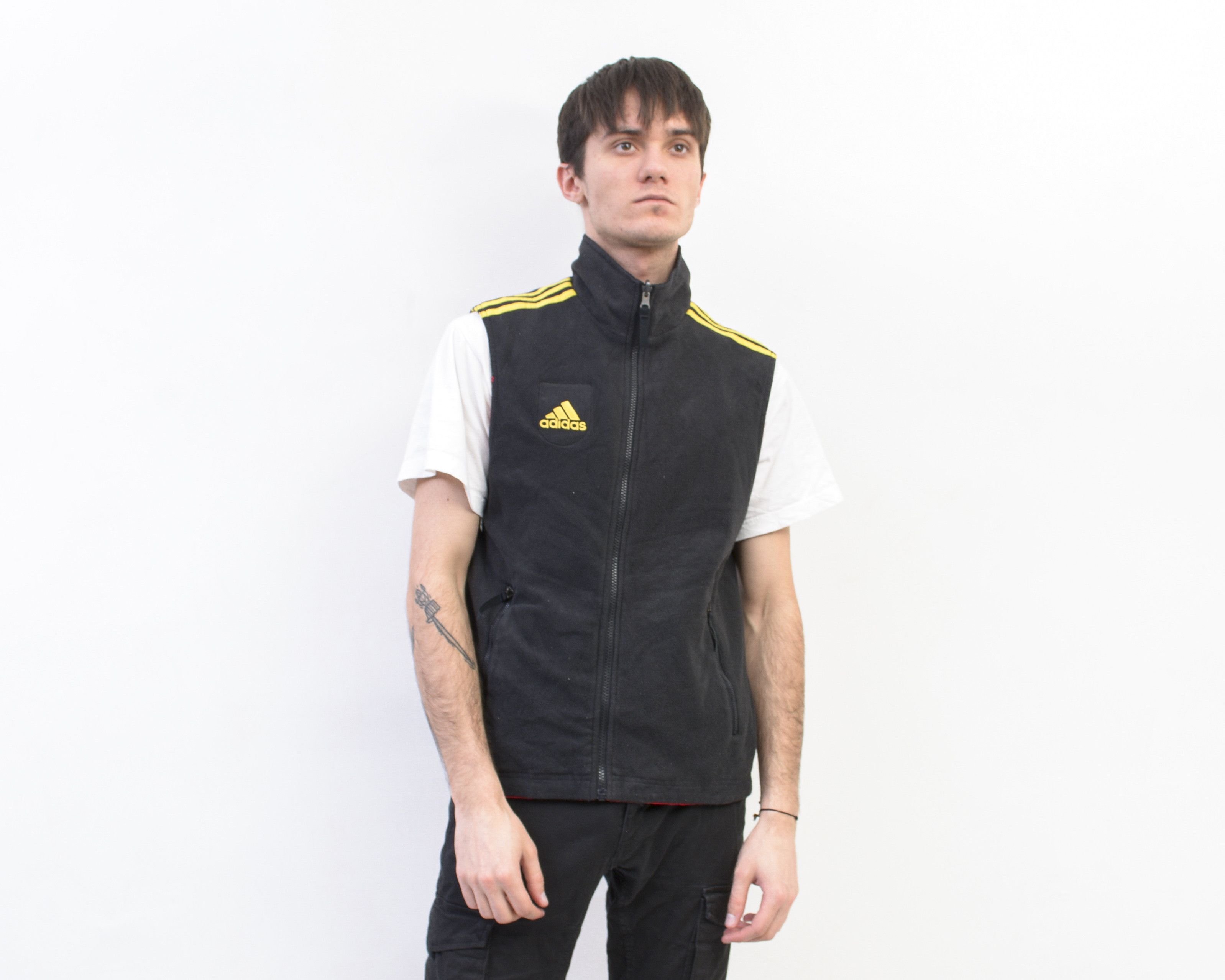 Adidas Germany Soccer Reversible XS Men Vest Gilet Waistcoat VTG Size US XS / EU 42 / 0 - 1 Thumbnail